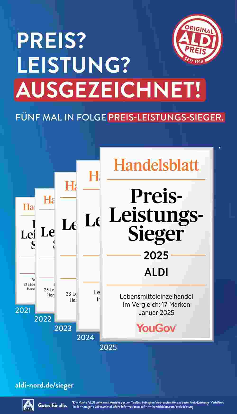 Aldi Nord Prospekt (ab 17.02.2025) zum Blättern - Seite 39