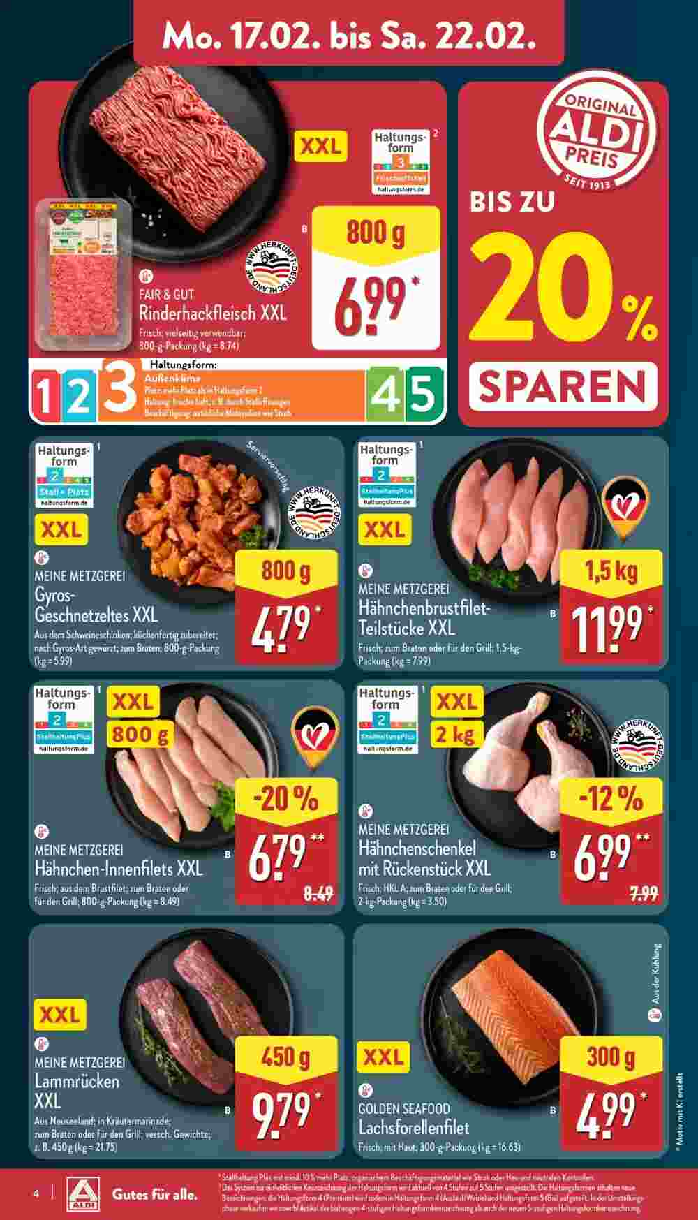 Aldi Nord Prospekt (ab 17.02.2025) zum Blättern - Seite 4