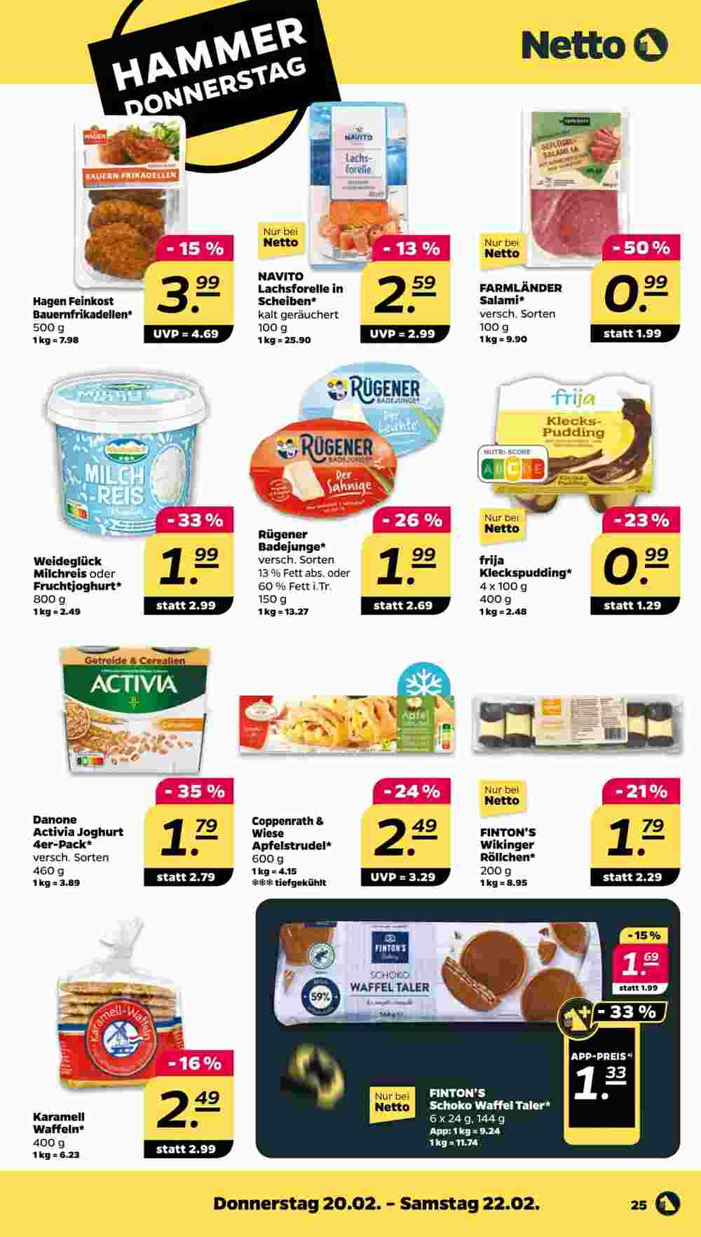 NETTO Prospekt (ab 17.02.2025) zum Blättern - Seite 25