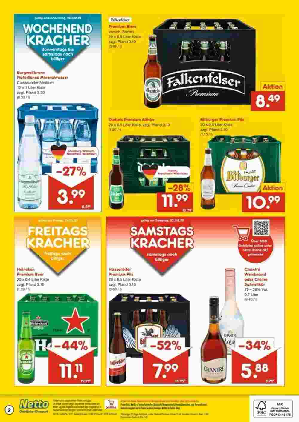 Netto Getränke Discount Prospekt (ab 17.02.2025) zum Blättern - Seite 2