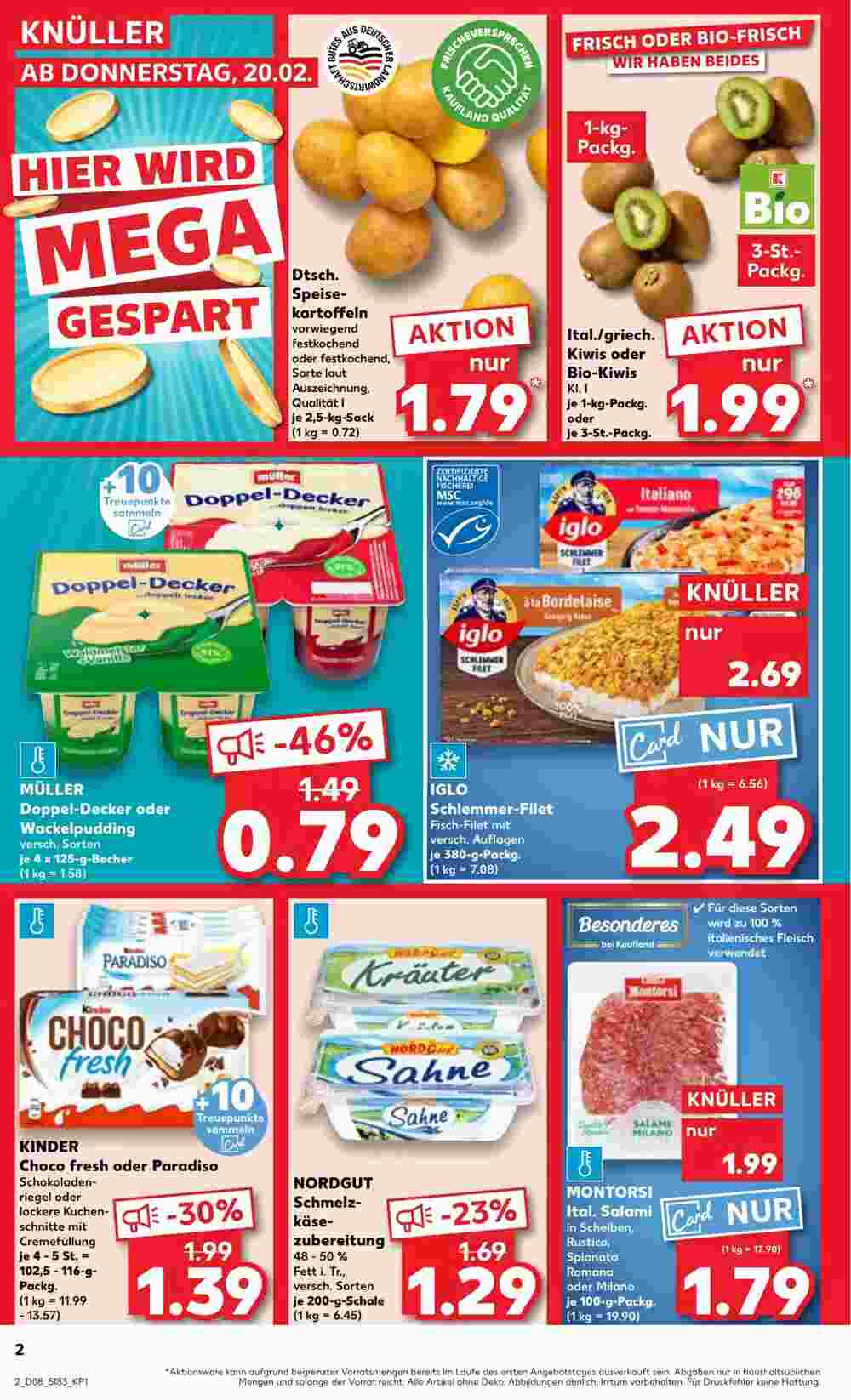 Kaufland Prospekt (ab 20.02.2025) zum Blättern - Seite 2