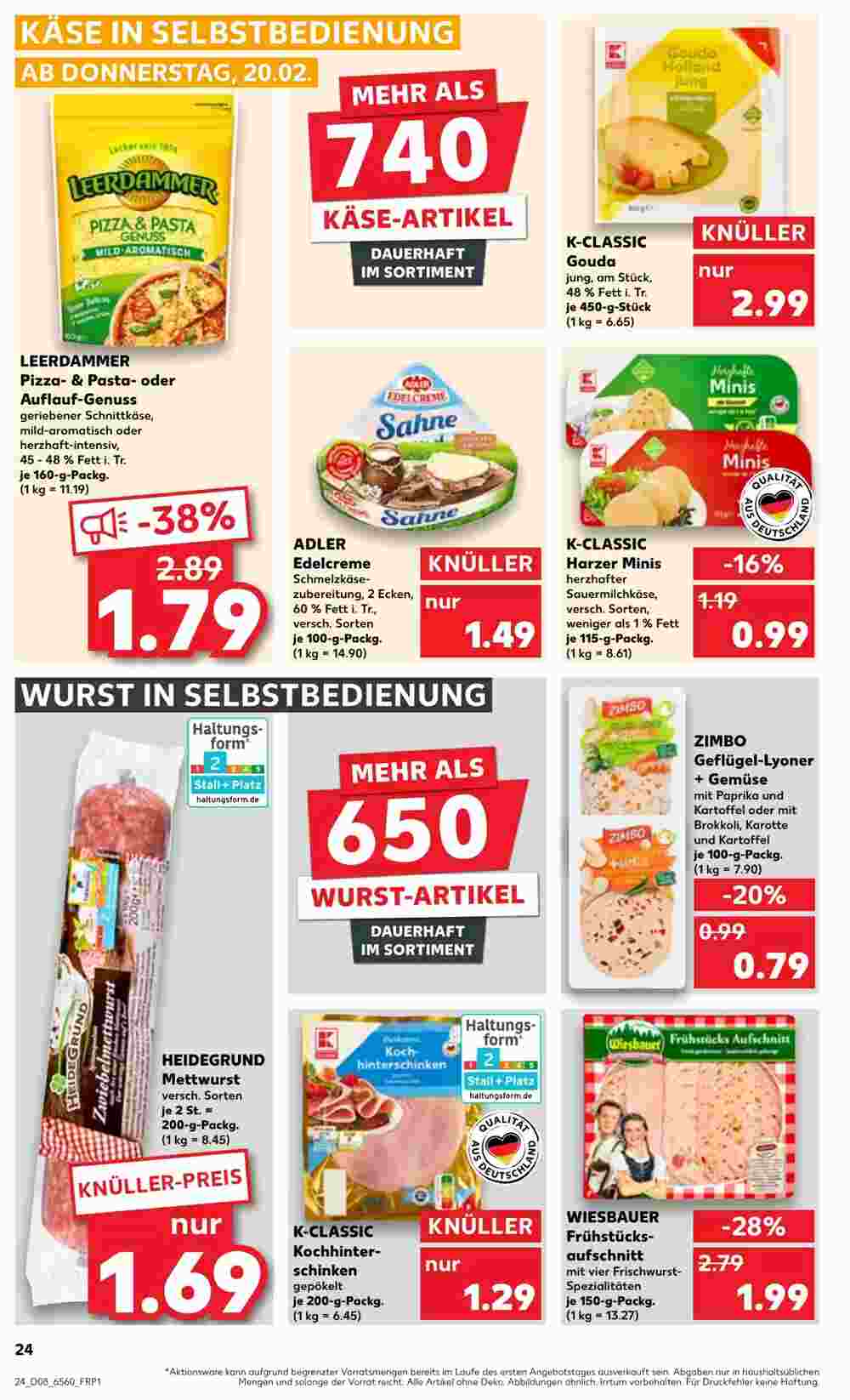 Kaufland Prospekt (ab 20.02.2025) zum Blättern - Seite 24