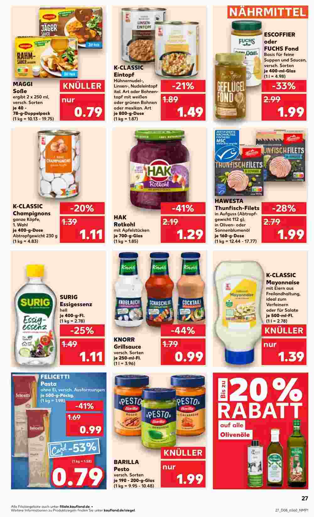 Kaufland Prospekt (ab 20.02.2025) zum Blättern - Seite 27