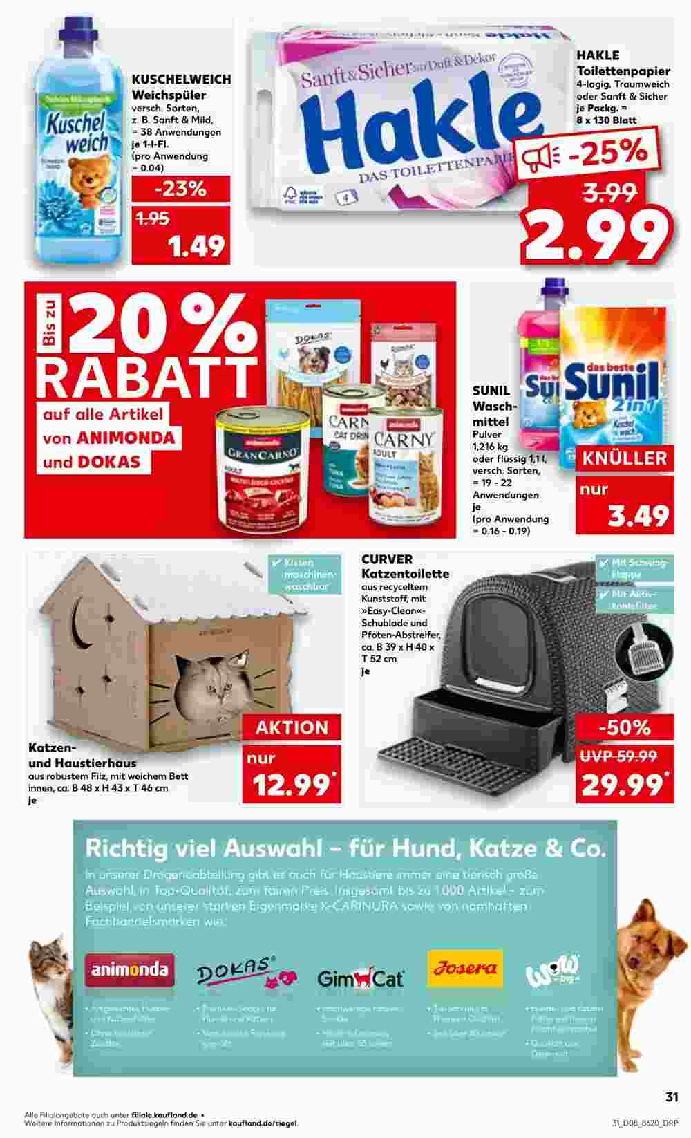 Kaufland Prospekt (ab 20.02.2025) zum Blättern - Seite 31