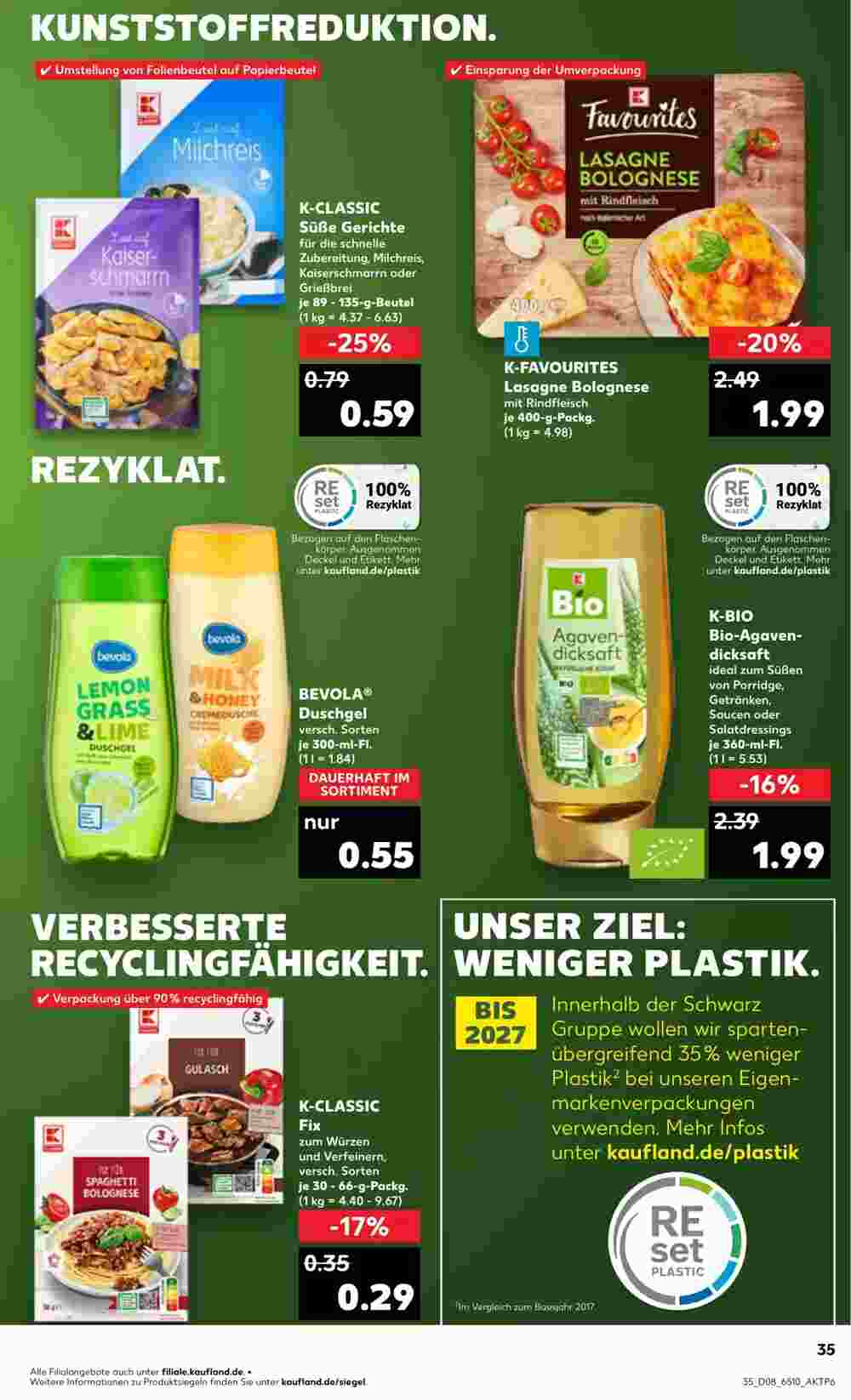 Kaufland Prospekt (ab 20.02.2025) zum Blättern - Seite 35