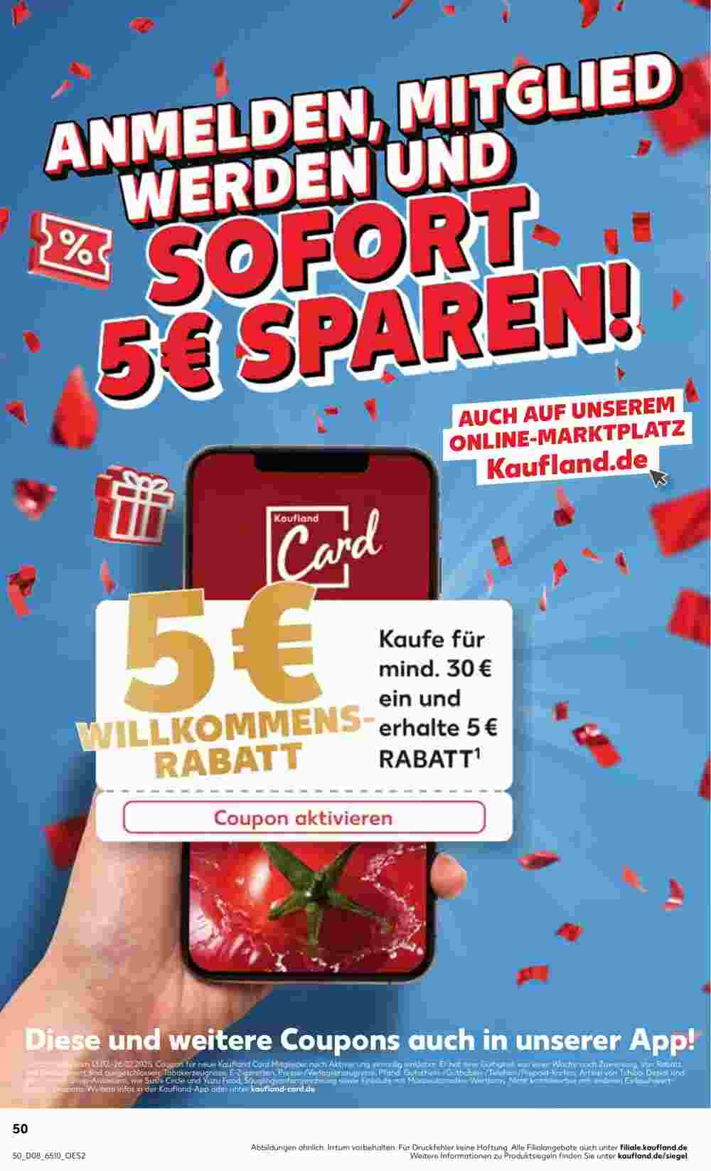 Kaufland Prospekt (ab 20.02.2025) zum Blättern - Seite 50