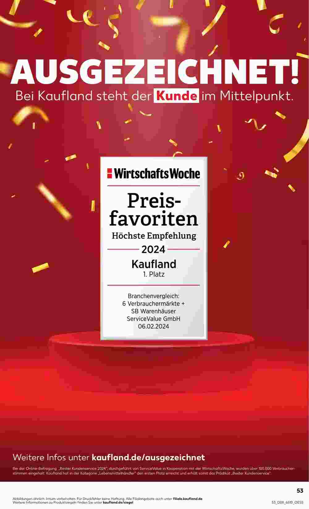 Kaufland Prospekt (ab 20.02.2025) zum Blättern - Seite 53