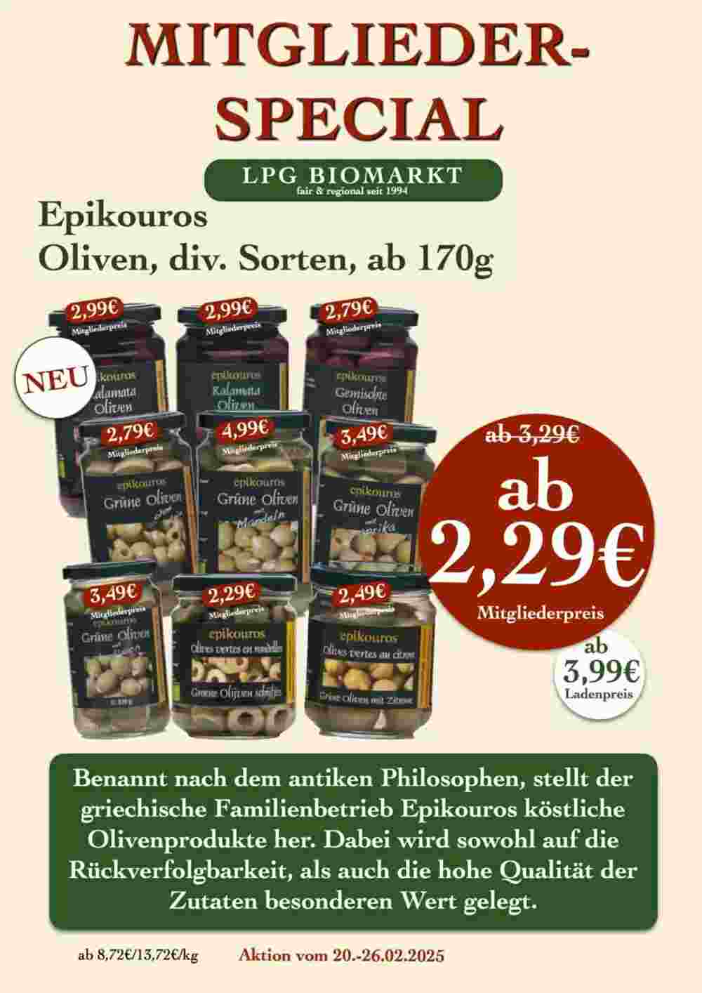 LPG Biomarkt Prospekt (ab 20.02.2025) zum Blättern - Seite 11