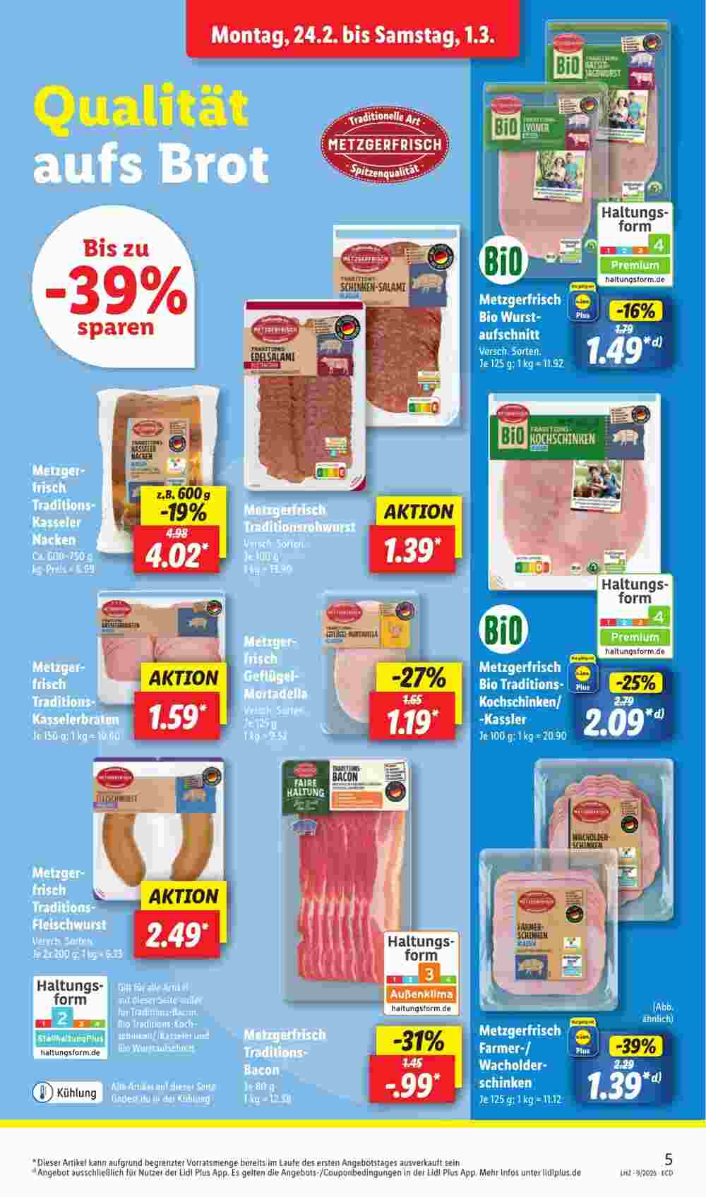 Lidl Prospekt (ab 24.02.2025) zum Blättern - Seite 7