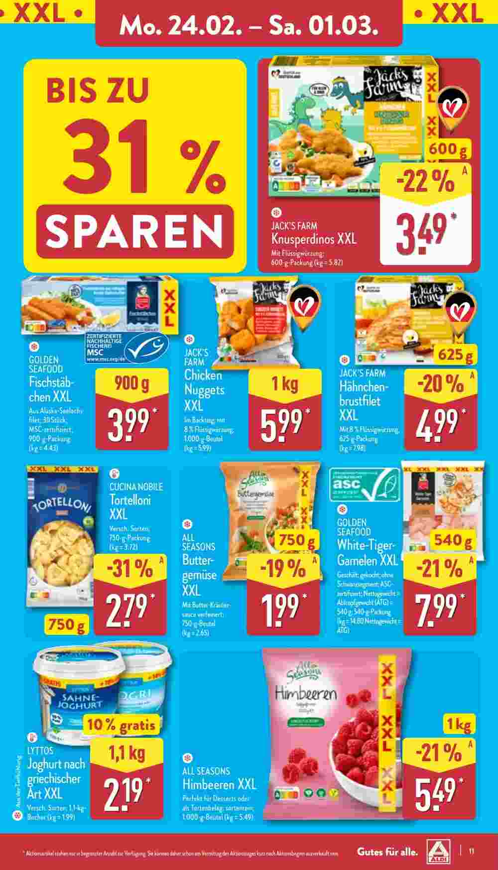 Aldi Nord Prospekt (ab 24.02.2025) zum Blättern - Seite 11