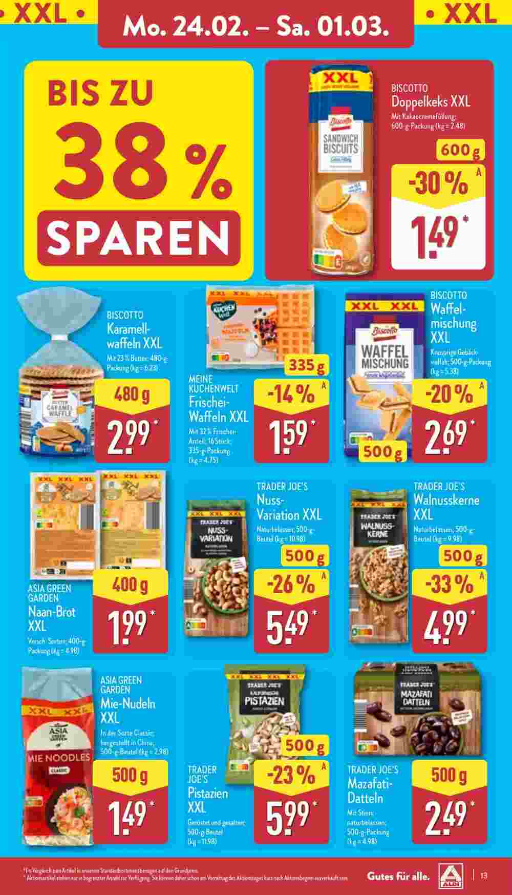 Aldi Nord Prospekt (ab 24.02.2025) zum Blättern - Seite 13