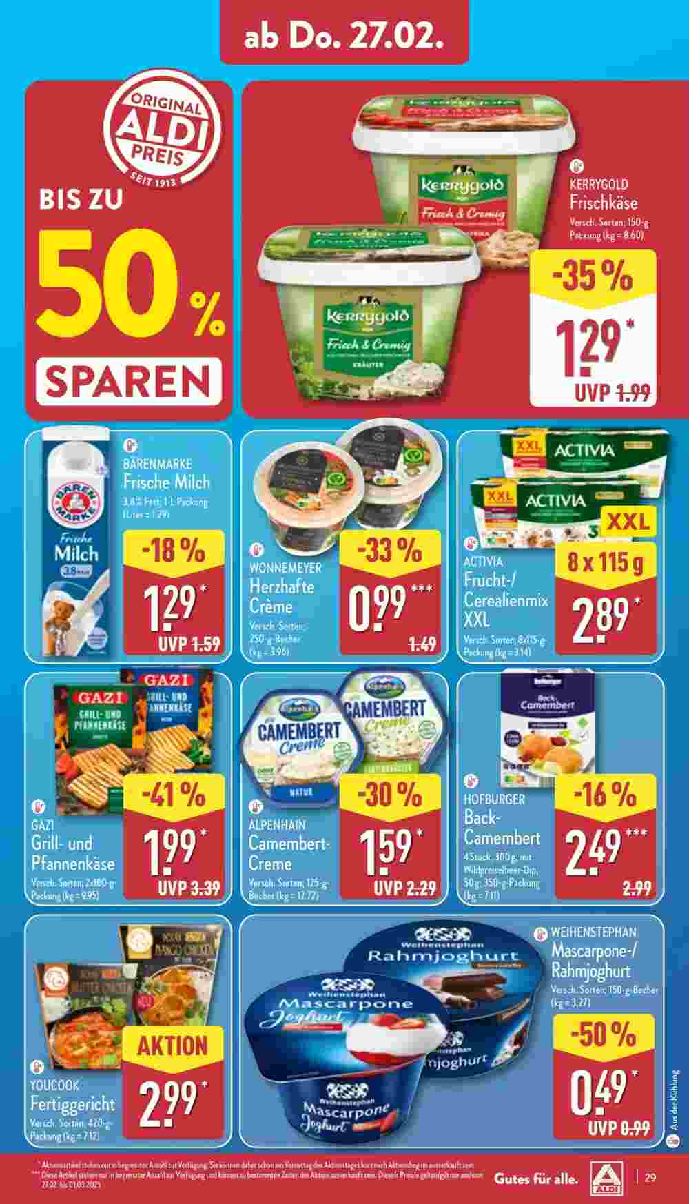 Aldi Nord Prospekt (ab 24.02.2025) zum Blättern - Seite 29