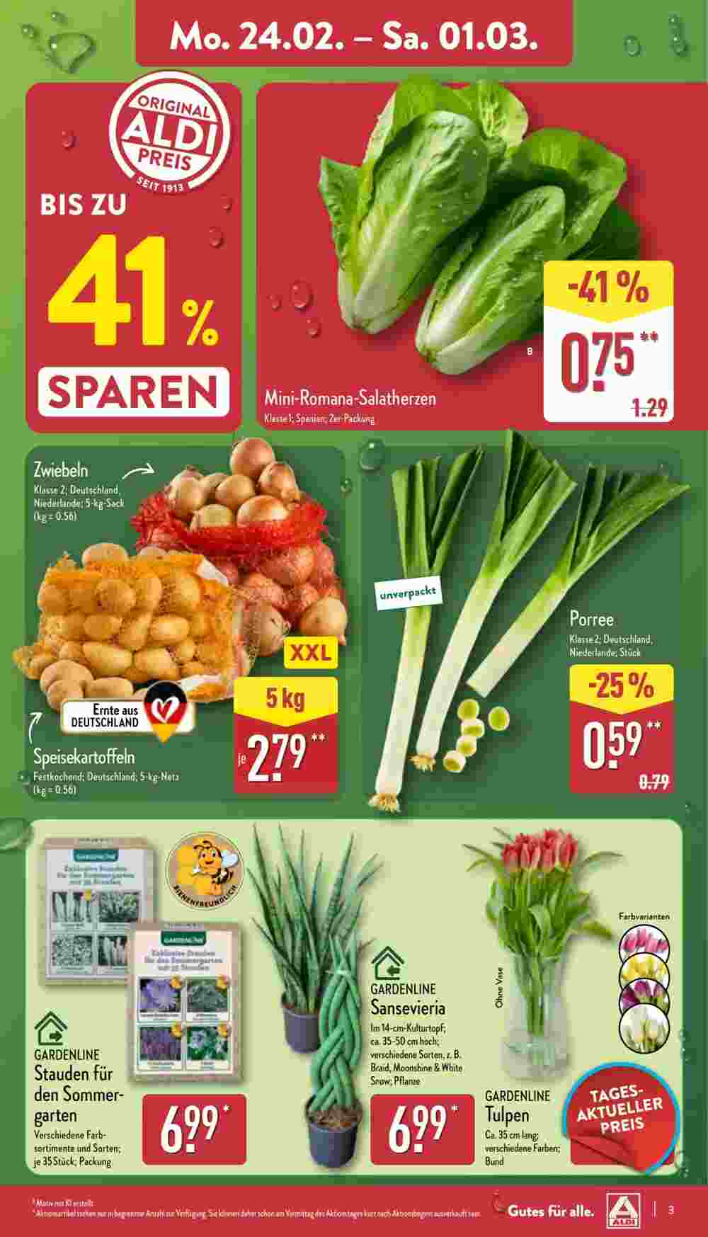 Aldi Nord Prospekt (ab 24.02.2025) zum Blättern - Seite 3