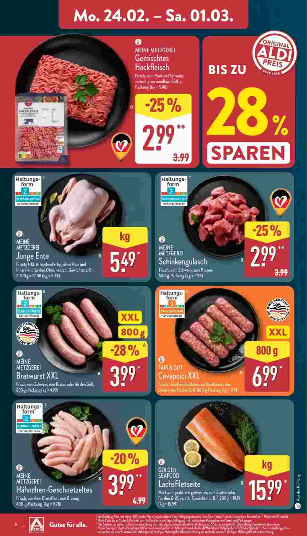 Aldi Nord Prospekt (ab 24.02.2025) zum Blättern - Seite 6