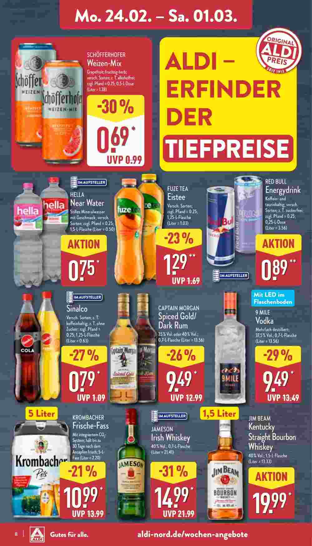 Aldi Nord Prospekt (ab 24.02.2025) zum Blättern - Seite 8