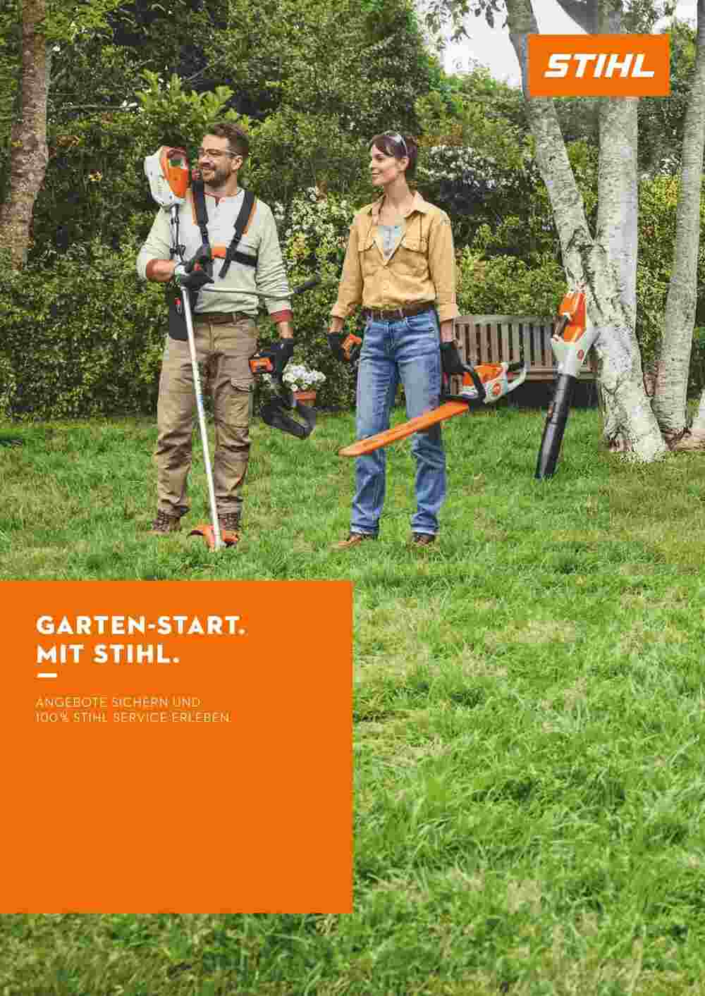 STIHL Prospekt (ab 24.02.2025) zum Blättern - Seite 1