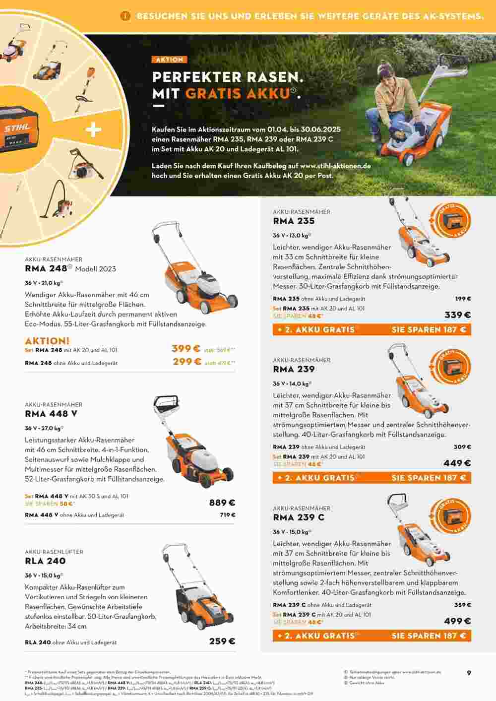 STIHL Prospekt (ab 24.02.2025) zum Blättern - Seite 9