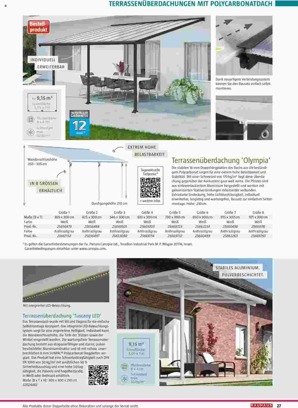 Bauhaus Prospekt (ab 26.02.2025) zum Blättern - Seite 27