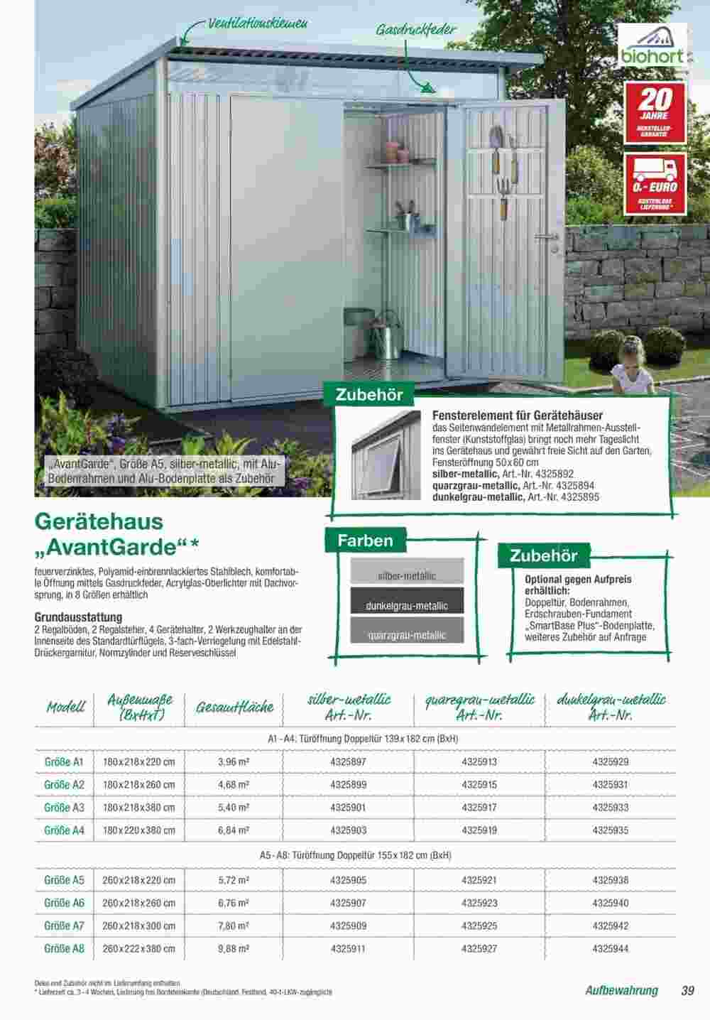 toom Baumarkt Prospekt (ab 27.02.2025) zum Blättern - Seite 39