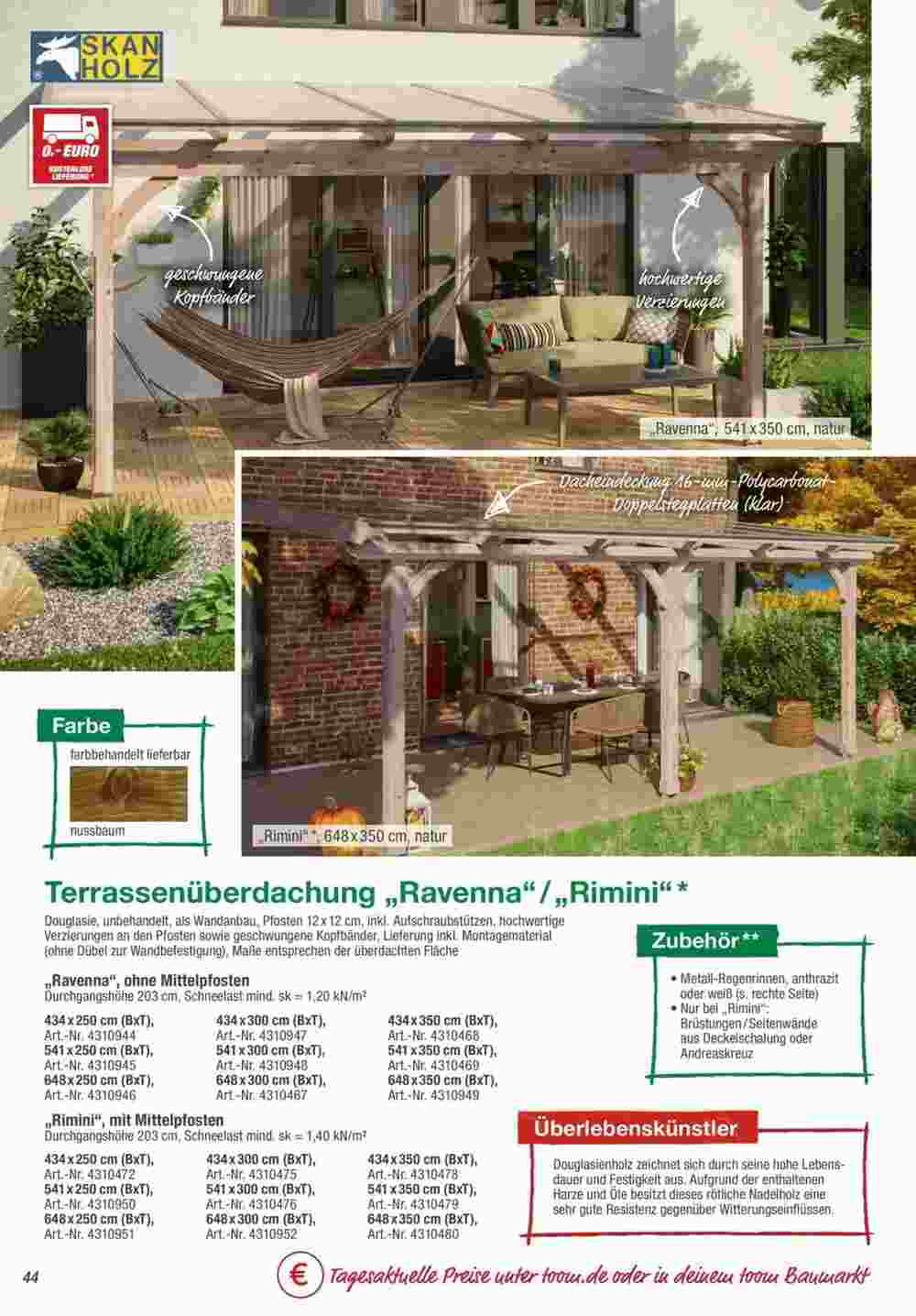 toom Baumarkt Prospekt (ab 27.02.2025) zum Blättern - Seite 44