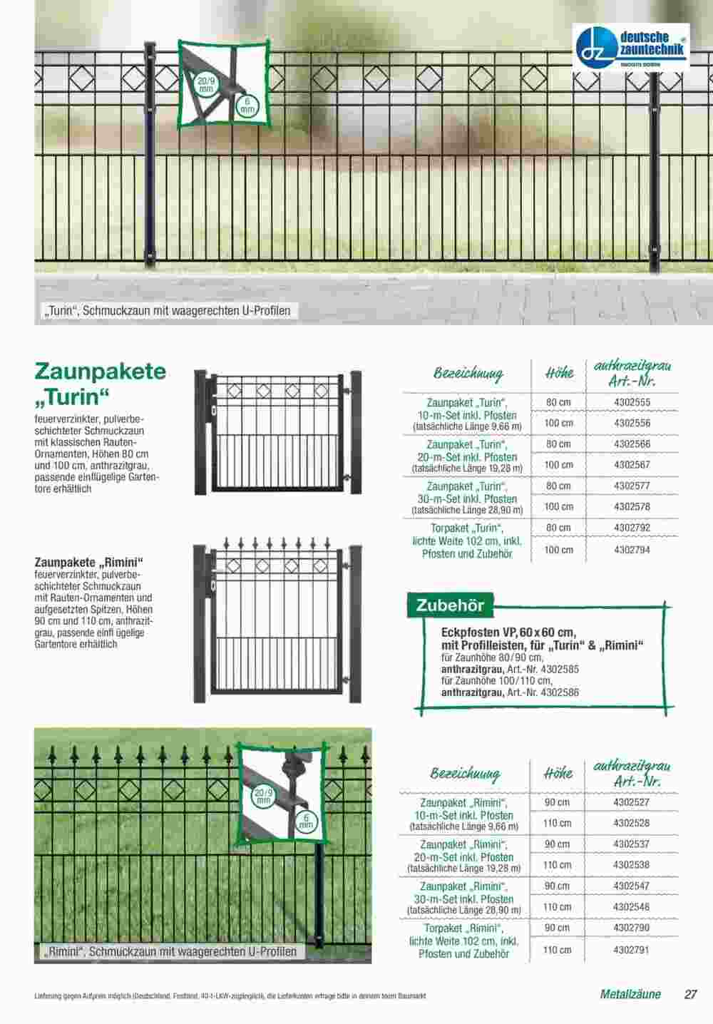 toom Baumarkt Prospekt (ab 27.02.2025) zum Blättern - Seite 27