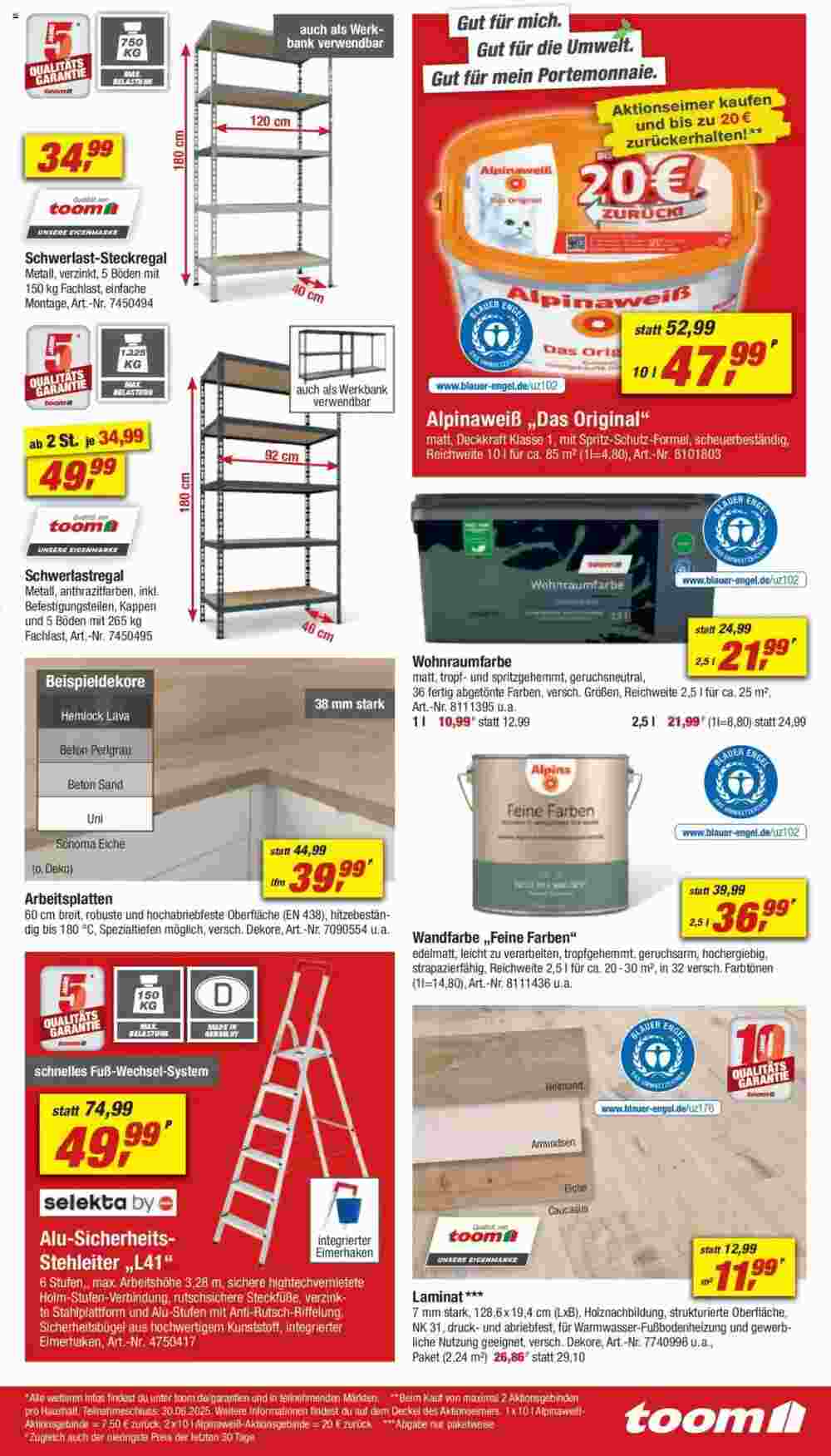 toom Baumarkt Prospekt (ab 01.03.2025) zum Blättern - Seite 9