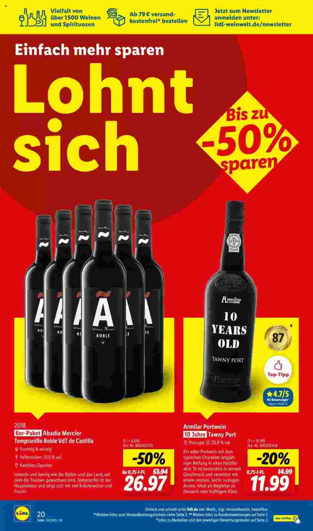 Lidl Prospekt (ab 01.03.2025) zum Blättern - Seite 20