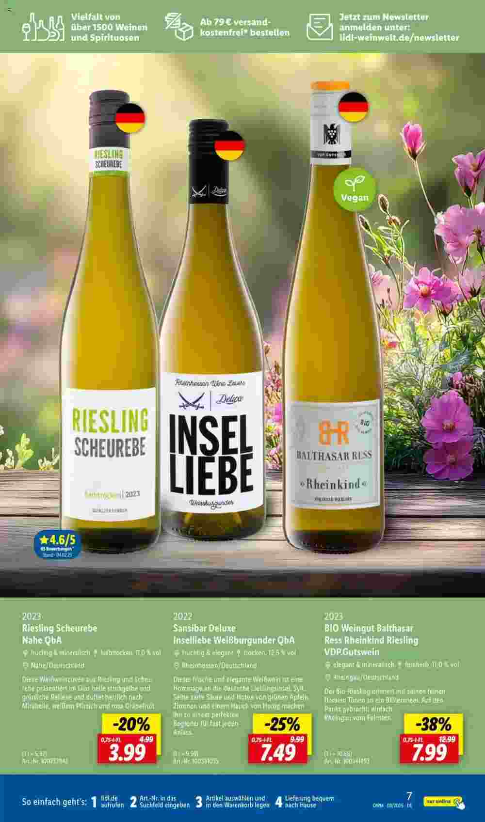 Lidl Prospekt (ab 01.03.2025) zum Blättern - Seite 7