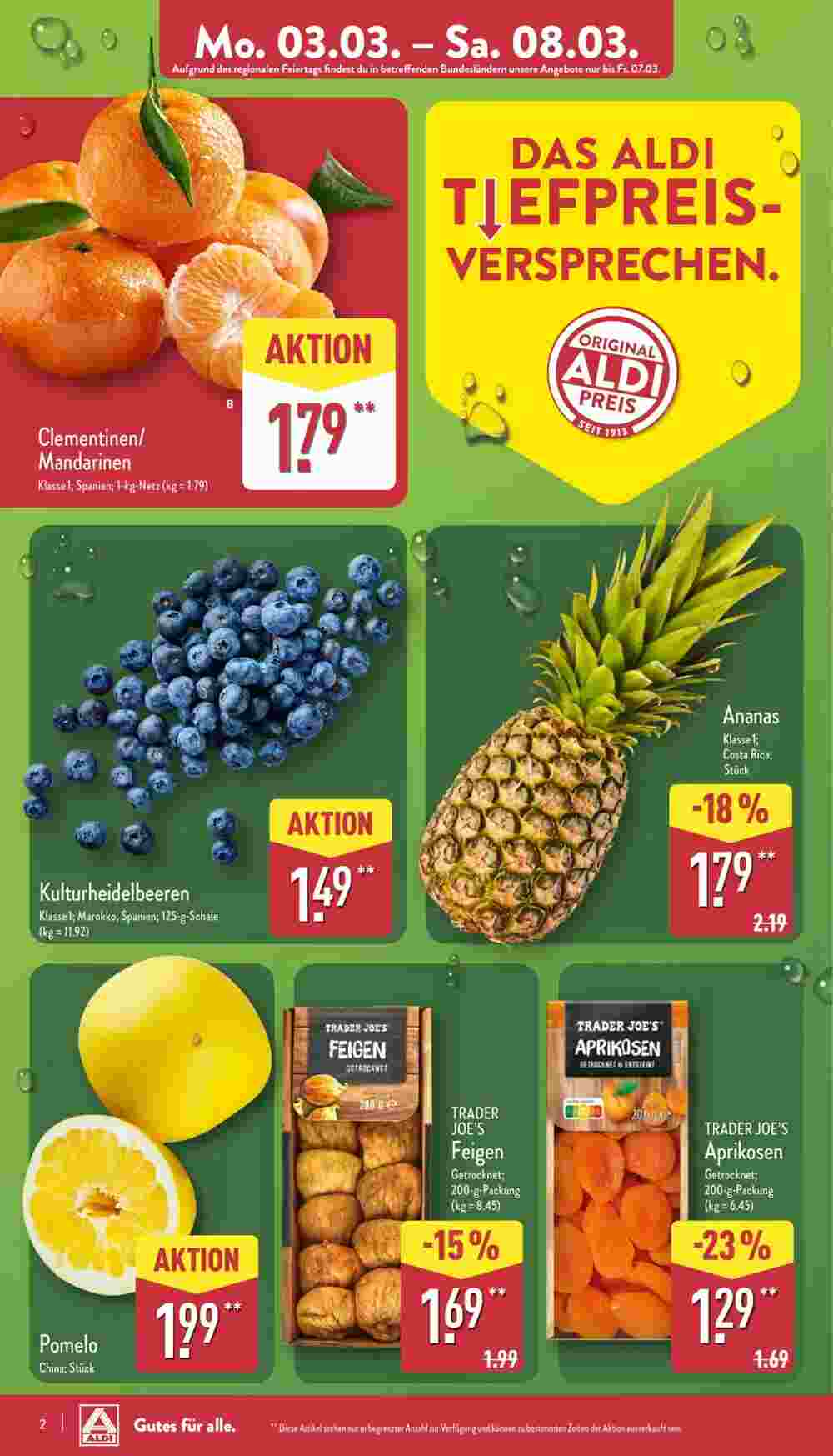 Aldi Nord Prospekt (ab 03.03.2025) zum Blättern - Seite 2