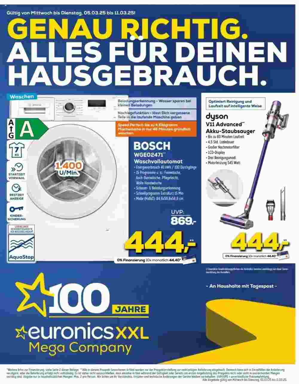 Euronics Prospekt (ab 05.03.2025) zum Blättern - Seite 1