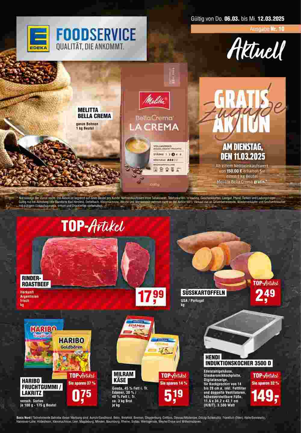 EDEKA Foodservice Prospekt (ab 06.03.2025) zum Blättern - Seite 1