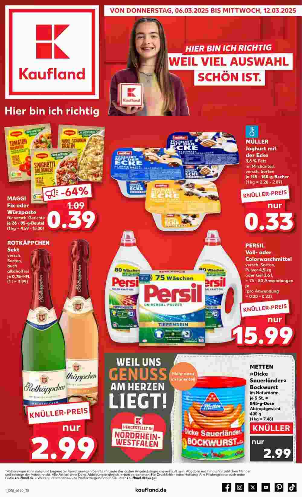 Kaufland Prospekt (ab 06.03.2025) zum Blättern - Seite 1