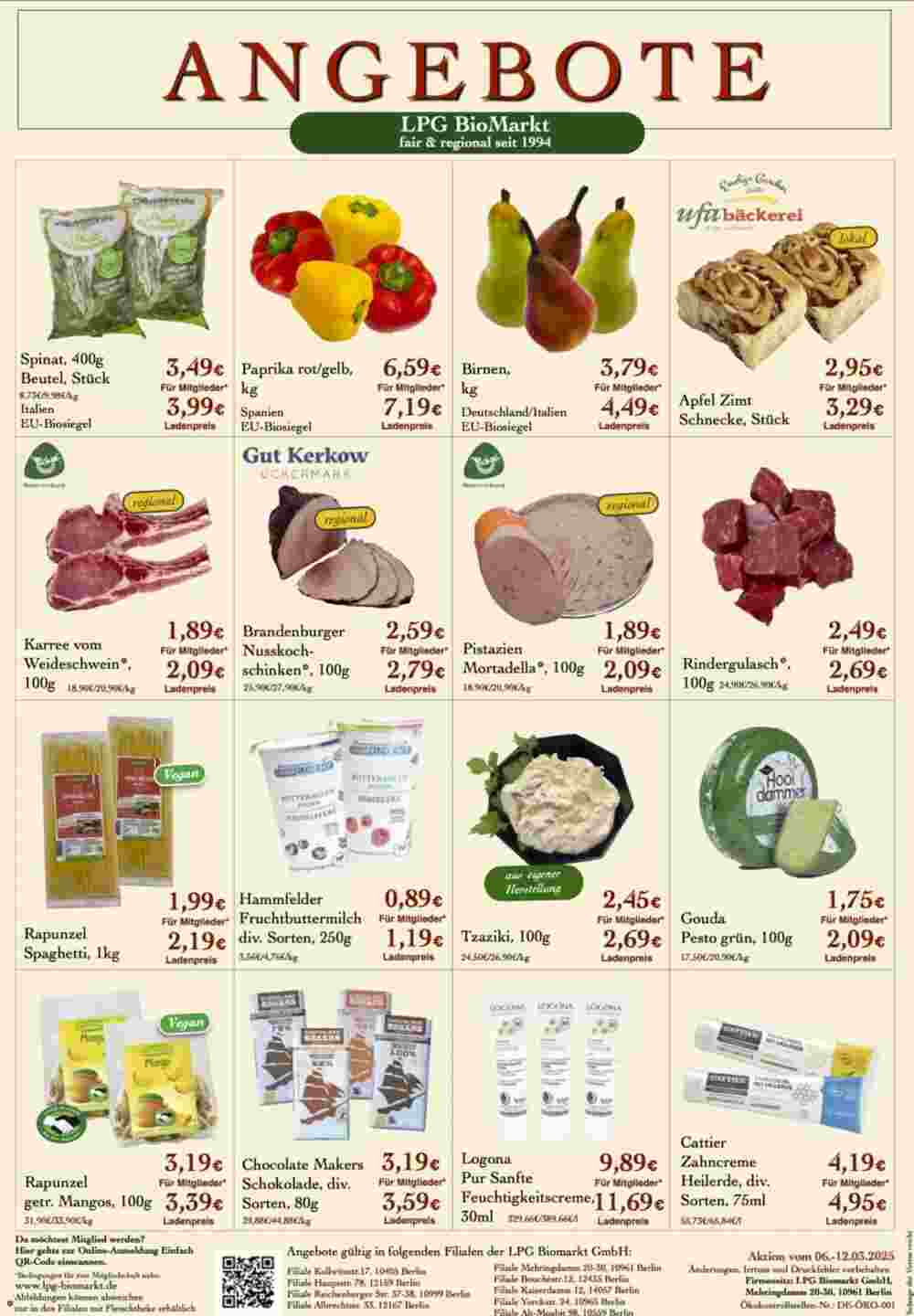 LPG Biomarkt Prospekt (ab 06.03.2025) zum Blättern - Seite 2