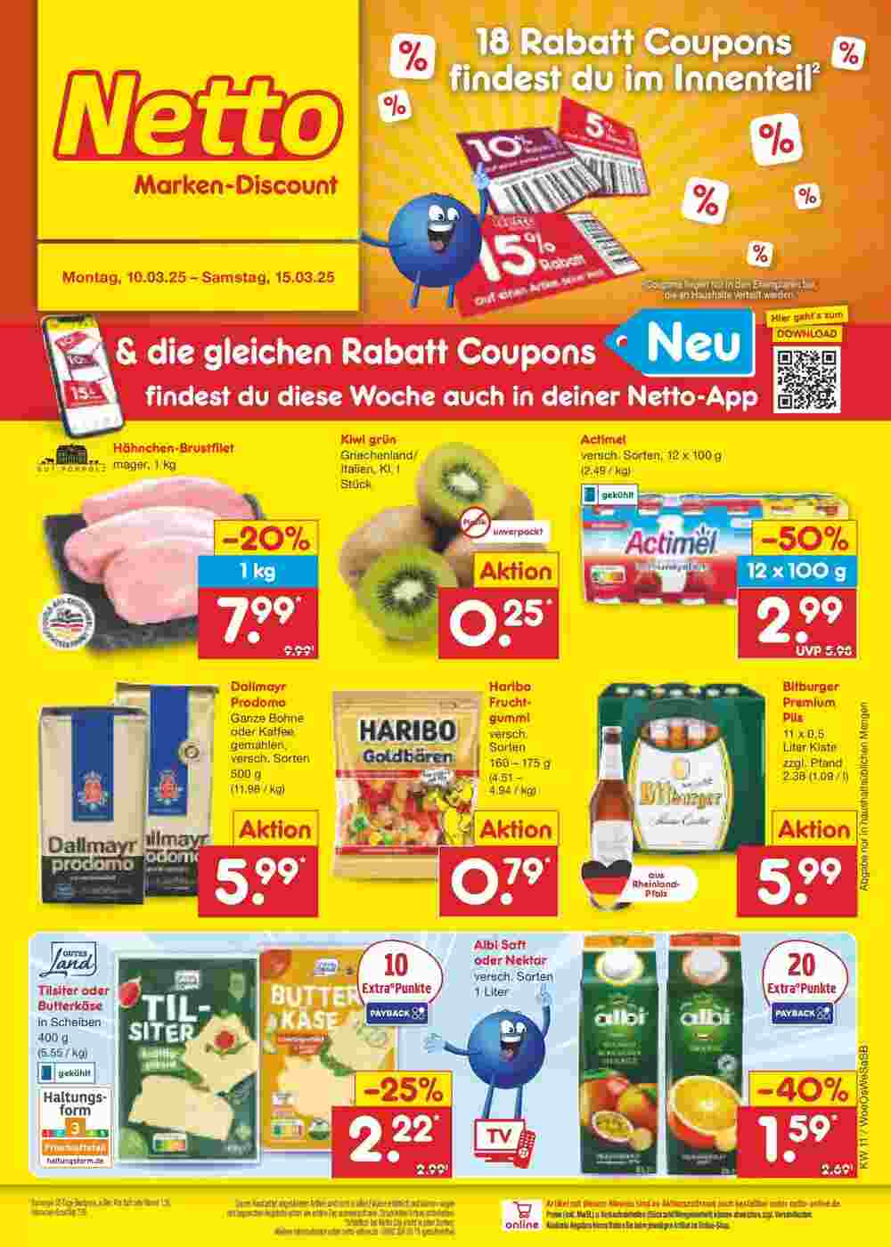 Netto Marken-Discount Prospekt (ab 09.03.2025) zum Blättern - Seite 1