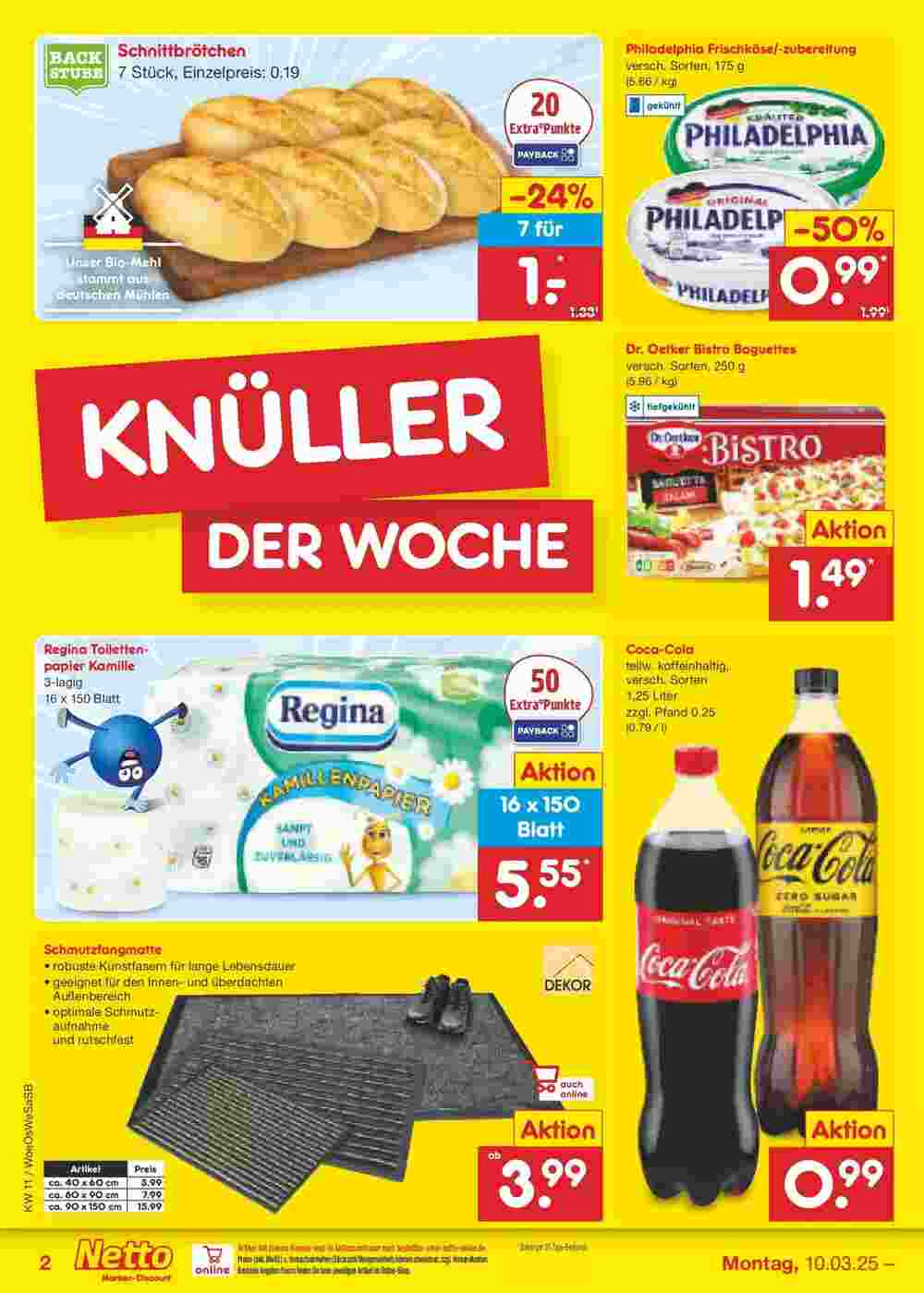 Netto Marken-Discount Prospekt (ab 09.03.2025) zum Blättern - Seite 2