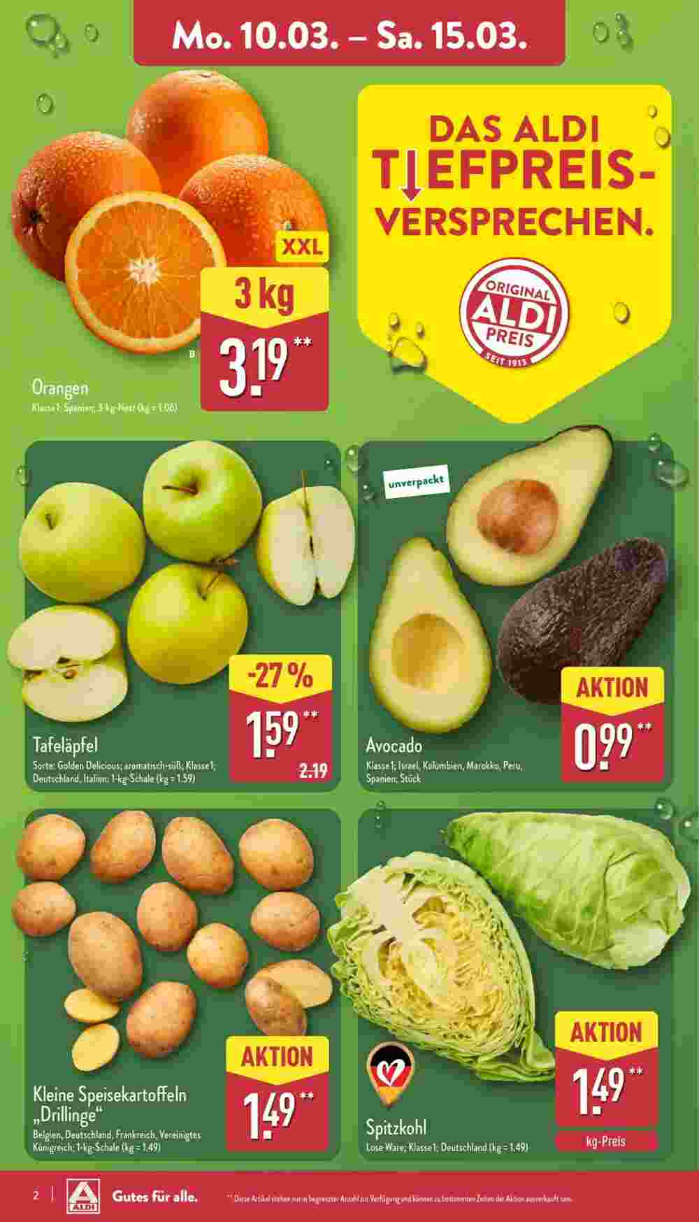 Aldi Nord Prospekt (ab 10.03.2025) zum Blättern - Seite 2