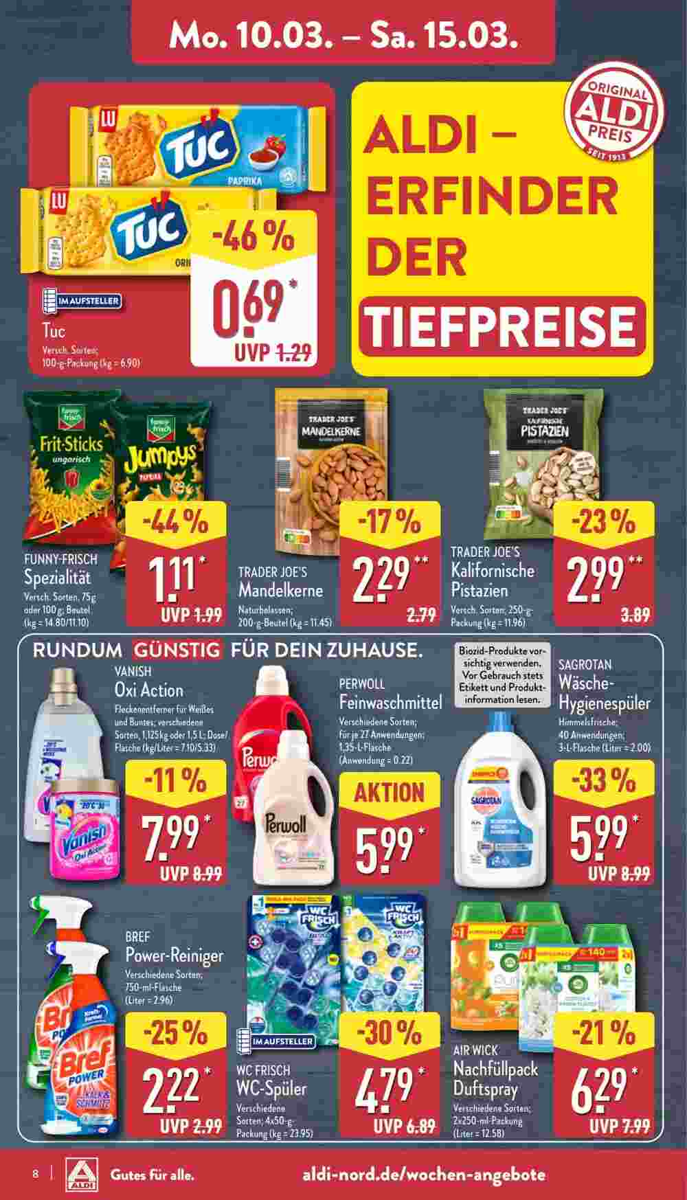 Aldi Nord Prospekt (ab 10.03.2025) zum Blättern - Seite 8