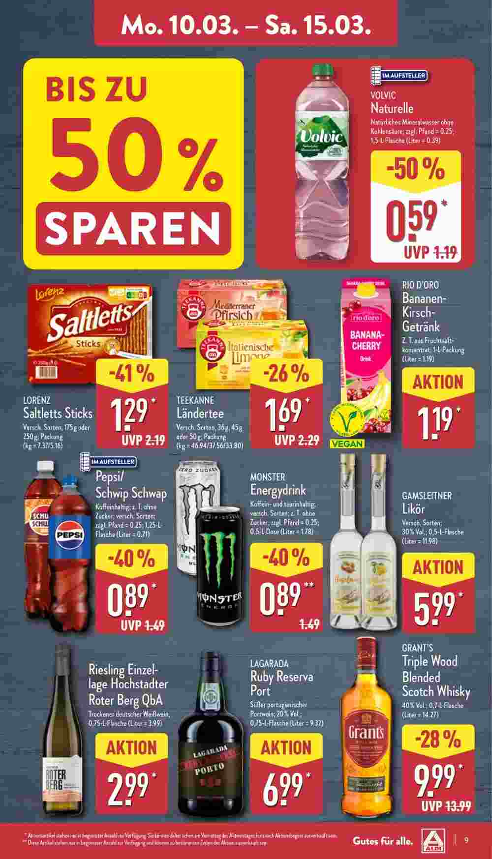 Aldi Nord Prospekt (ab 10.03.2025) zum Blättern - Seite 9