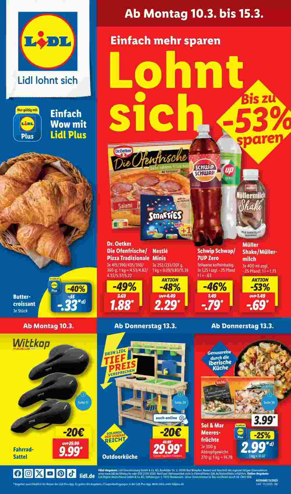 Lidl Prospekt (ab 10.03.2025) zum Blättern - Seite 1