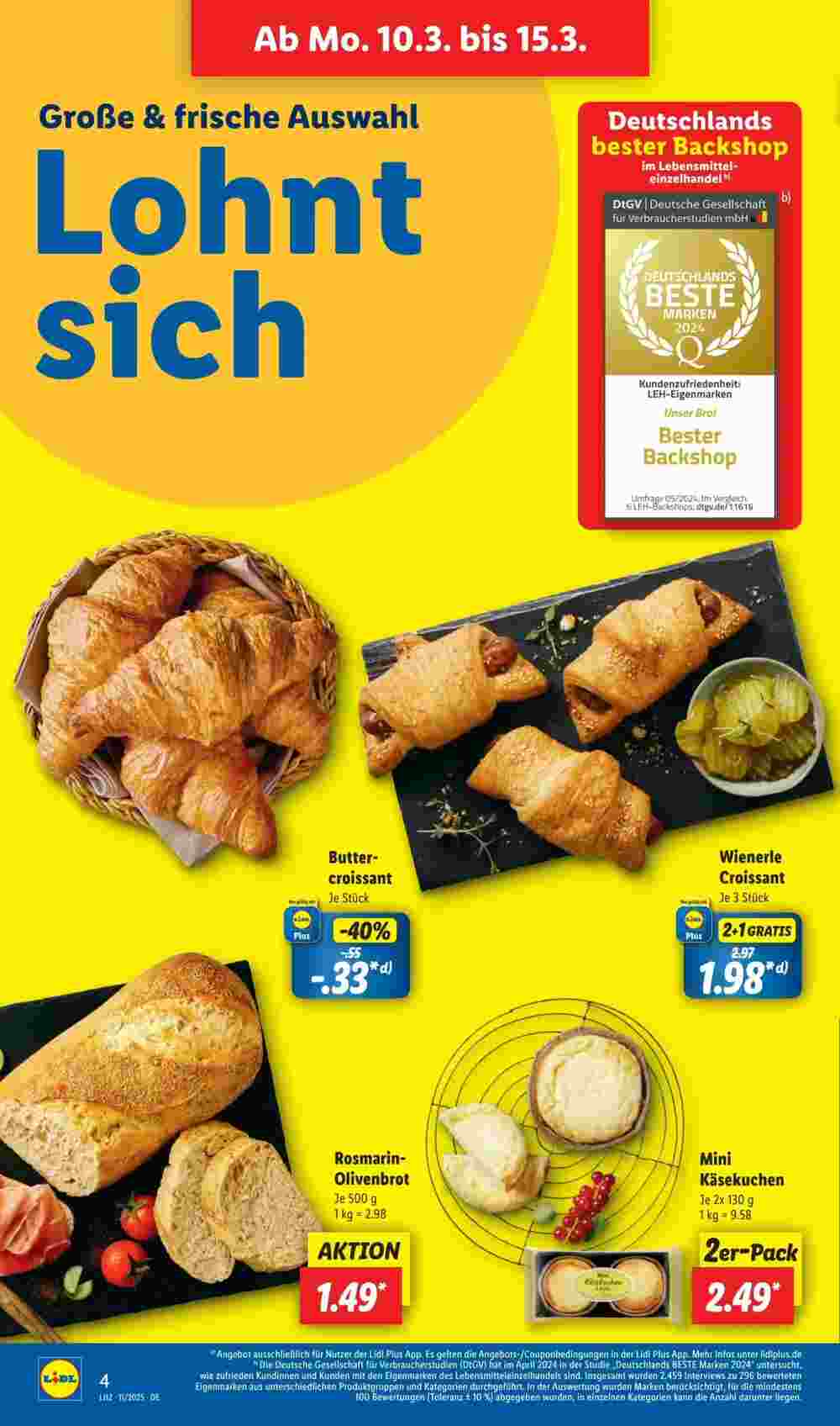 Lidl Prospekt (ab 10.03.2025) zum Blättern - Seite 4