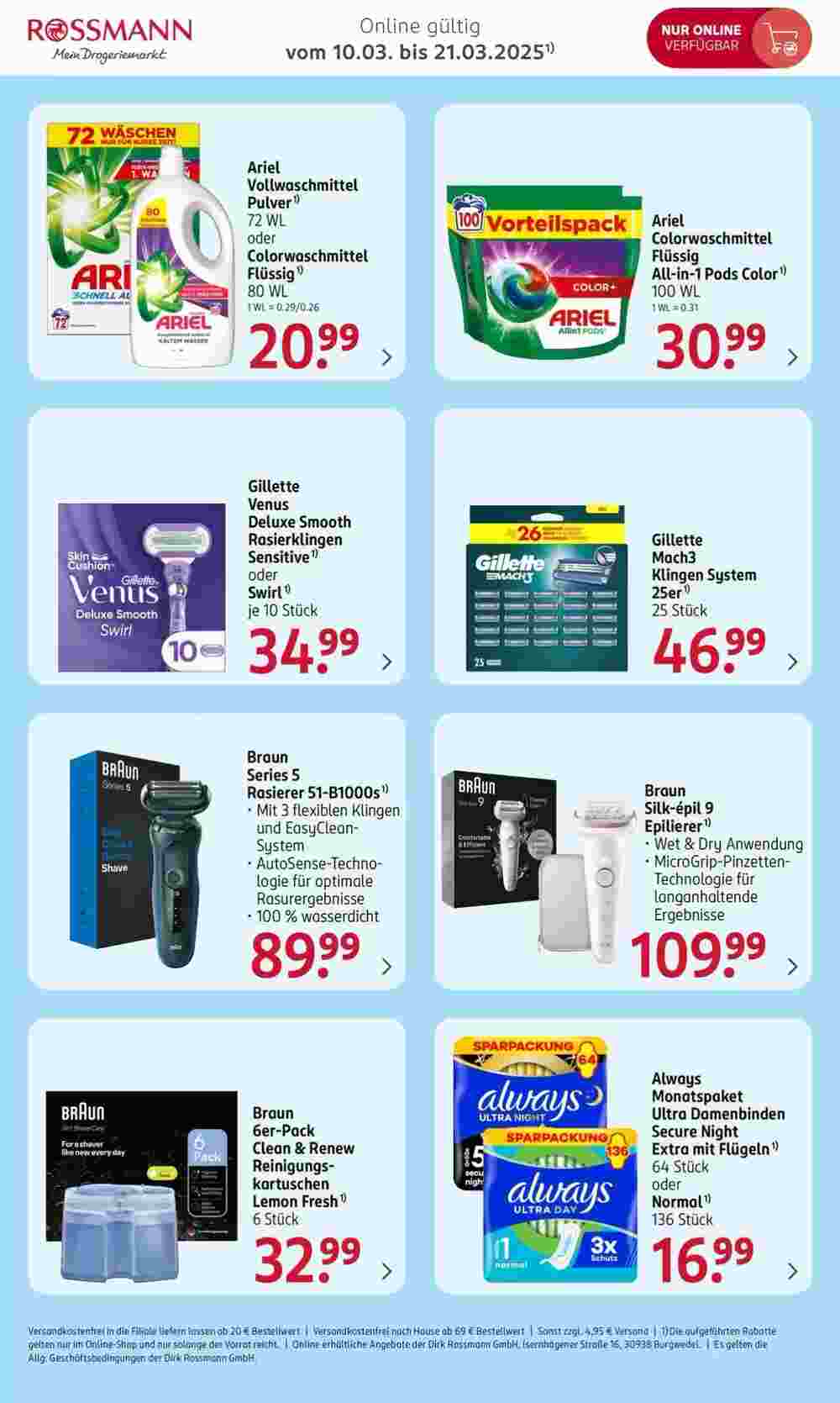 Rossmann Prospekt (ab 10.03.2025) zum Blättern - Seite 3