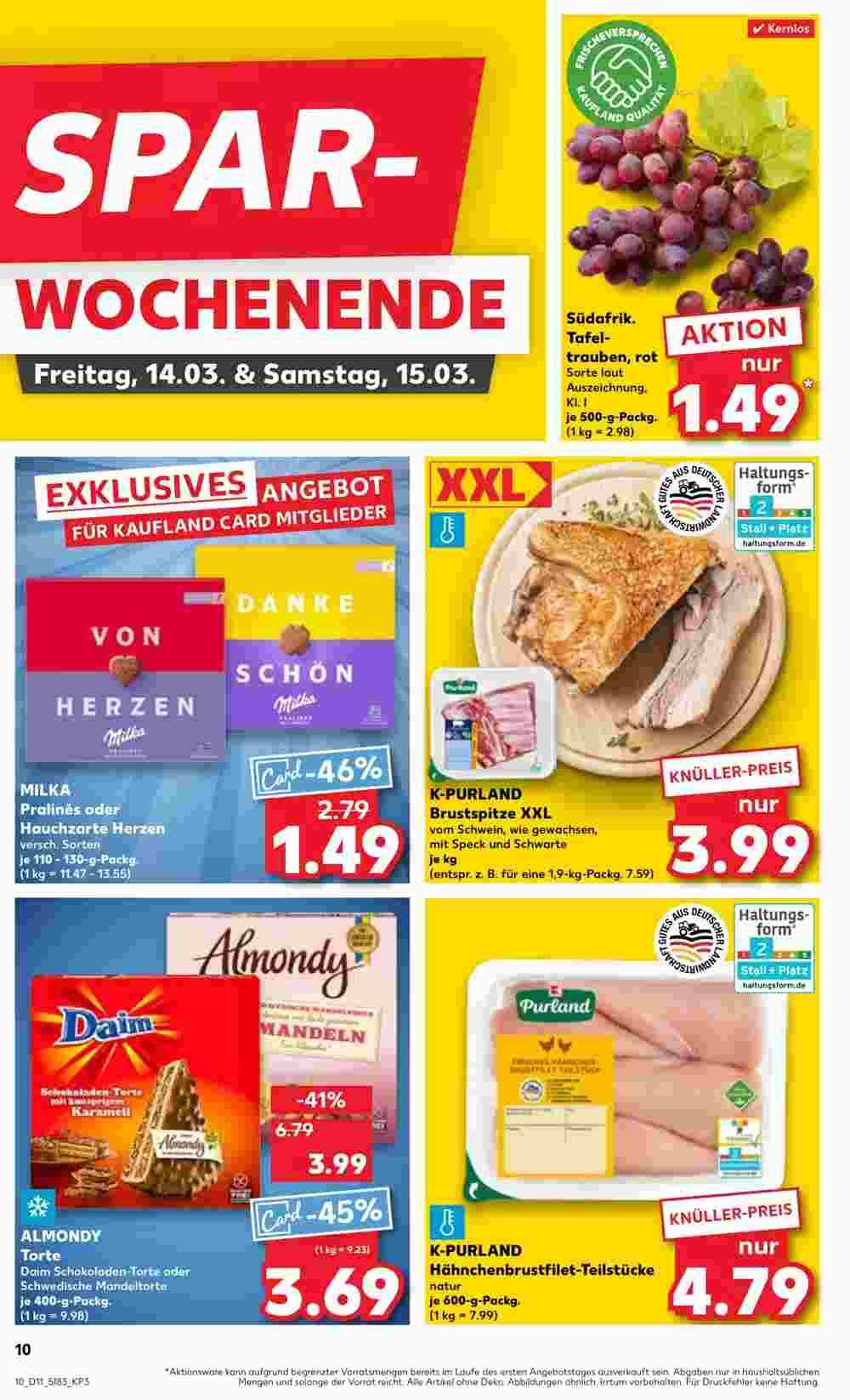 Kaufland Prospekt (ab 13.03.2025) zum Blättern - Seite 10