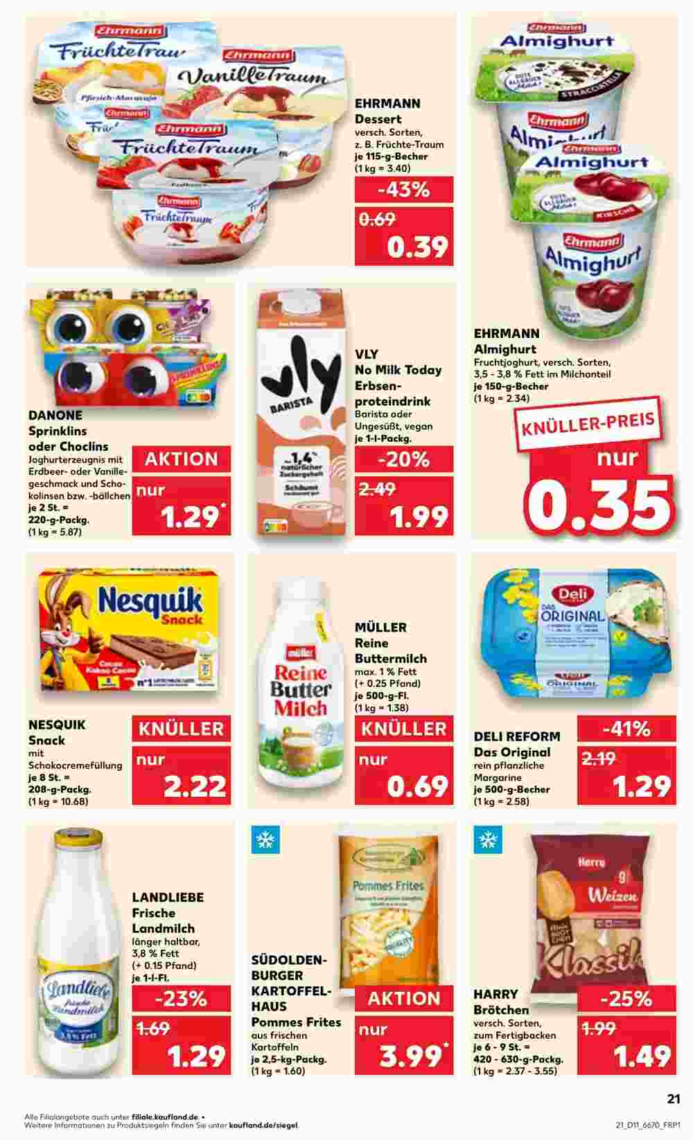 Kaufland Prospekt (ab 13.03.2025) zum Blättern - Seite 21