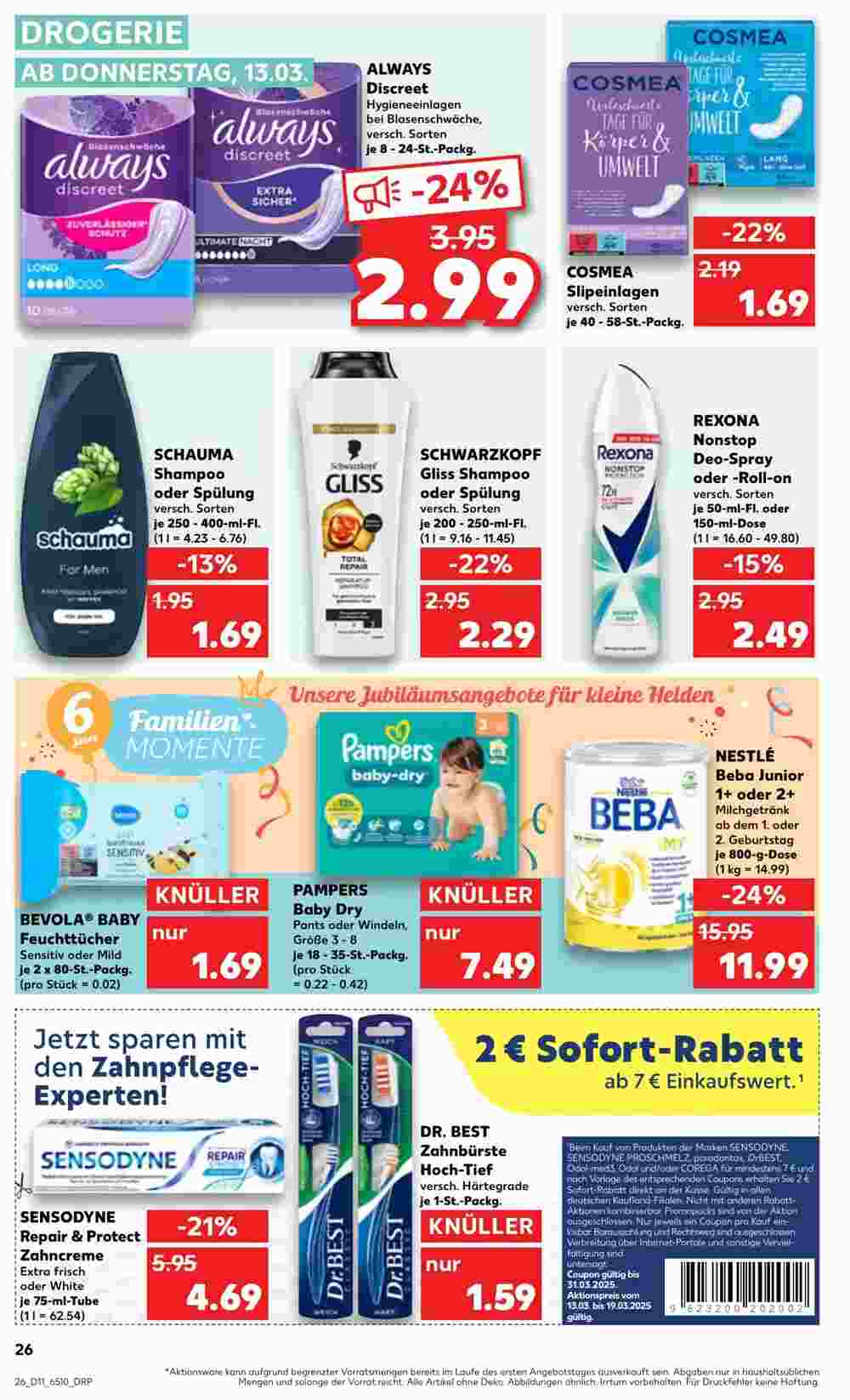 Kaufland Prospekt (ab 13.03.2025) zum Blättern - Seite 26