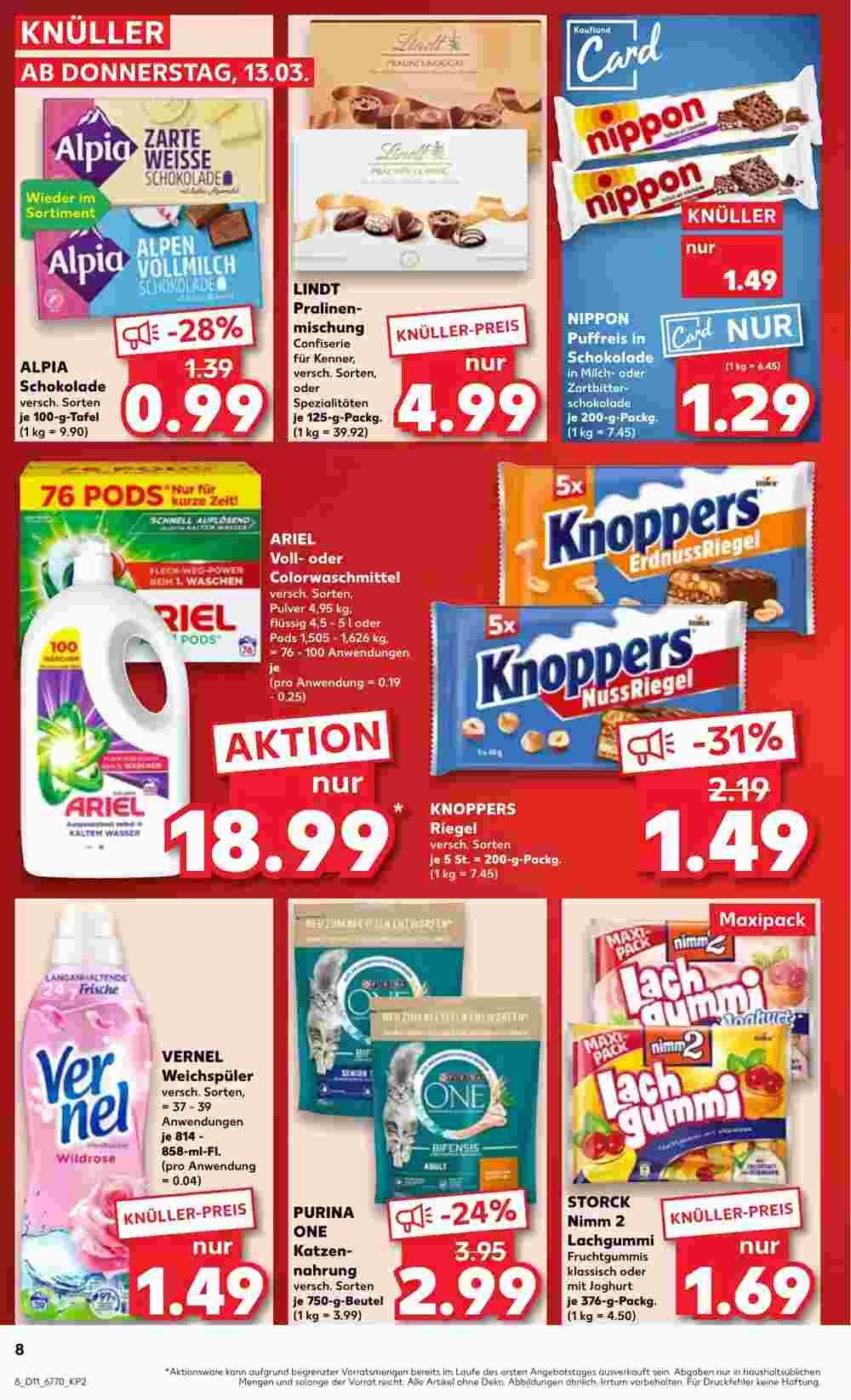 Kaufland Prospekt (ab 13.03.2025) zum Blättern - Seite 8