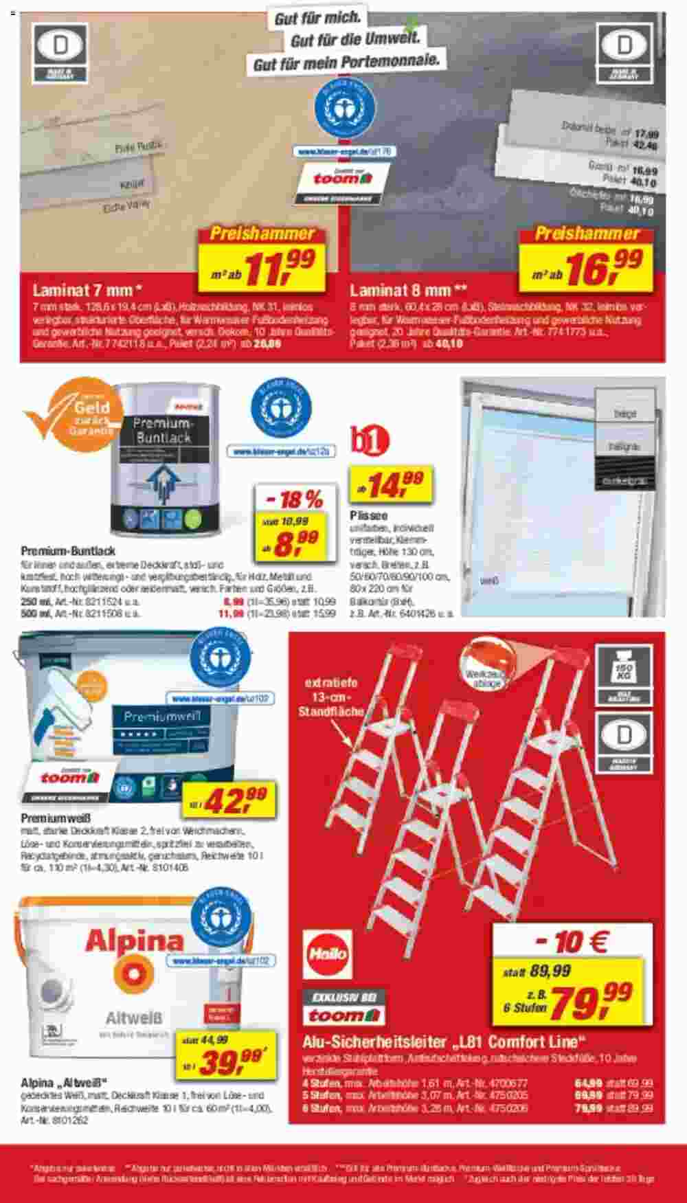 toom Baumarkt Prospekt (ab 15.03.2025) zum Blättern - Seite 20