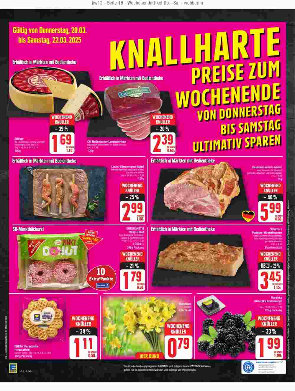 Edeka Prospekt (ab 16.03.2025) zum Blättern - Seite 16