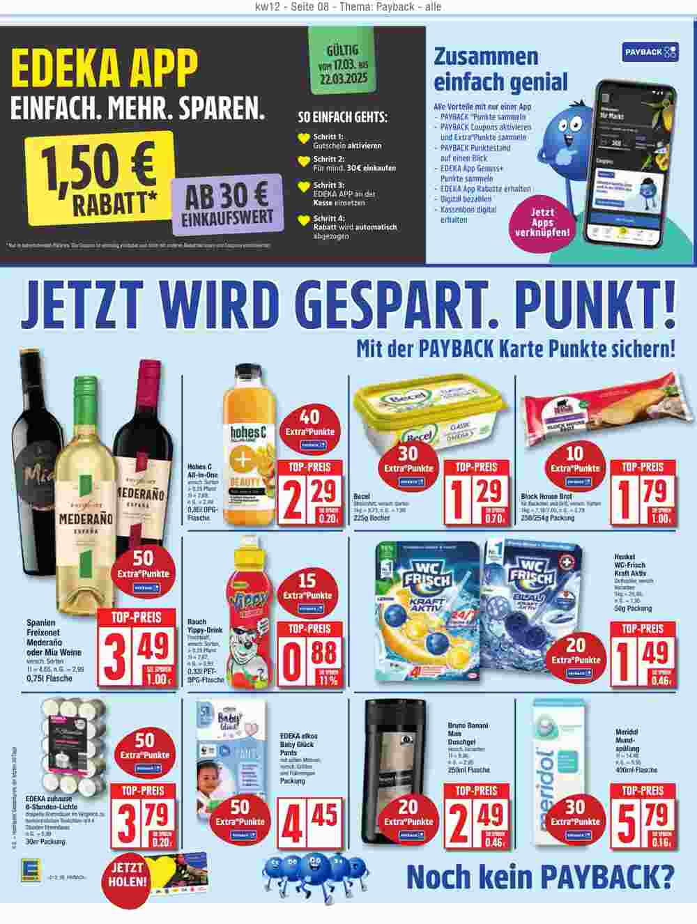 Edeka Prospekt (ab 16.03.2025) zum Blättern - Seite 8