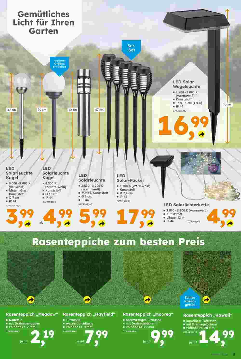 Globus Baumarkt Prospekt (ab 16.03.2025) zum Blättern - Seite 9