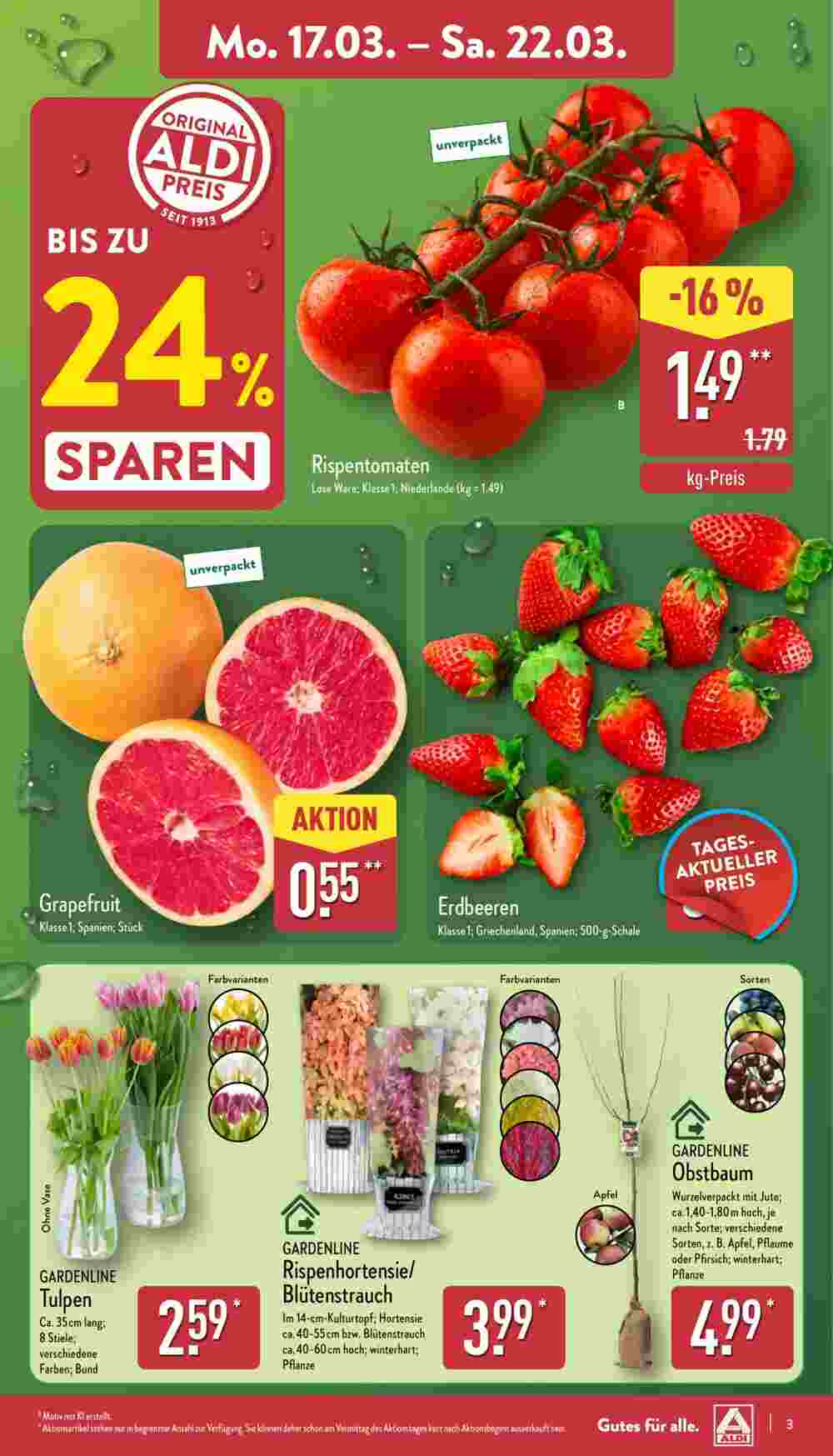 Aldi Nord Prospekt (ab 17.03.2025) zum Blättern - Seite 3